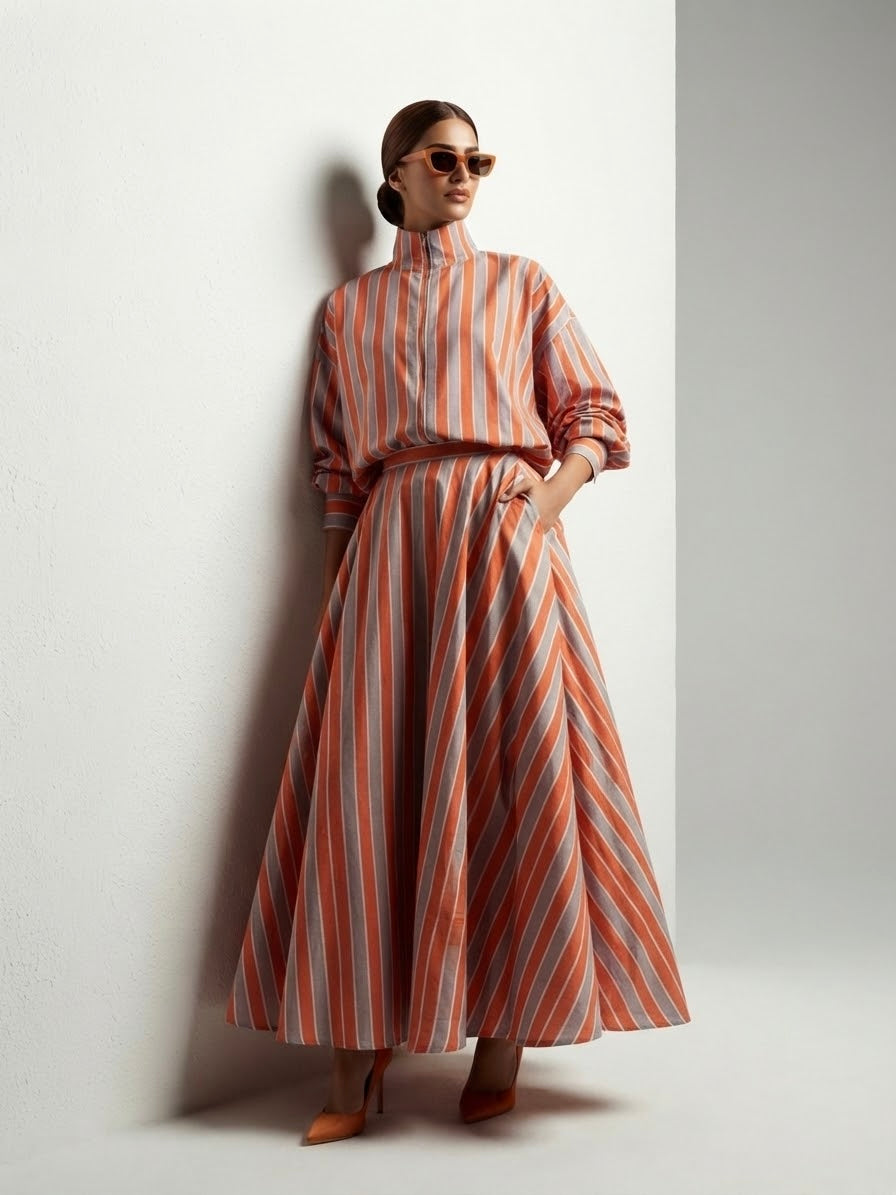 Lily SHIRT AND SKIRT SET (SET OF 2) -Delivery in 10TO 12 DAYS