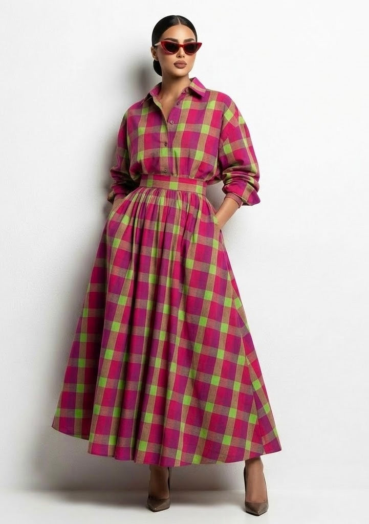 CLEO SHIRT AND SKIRT SET (SET OF 2) -Delivery in 1 week