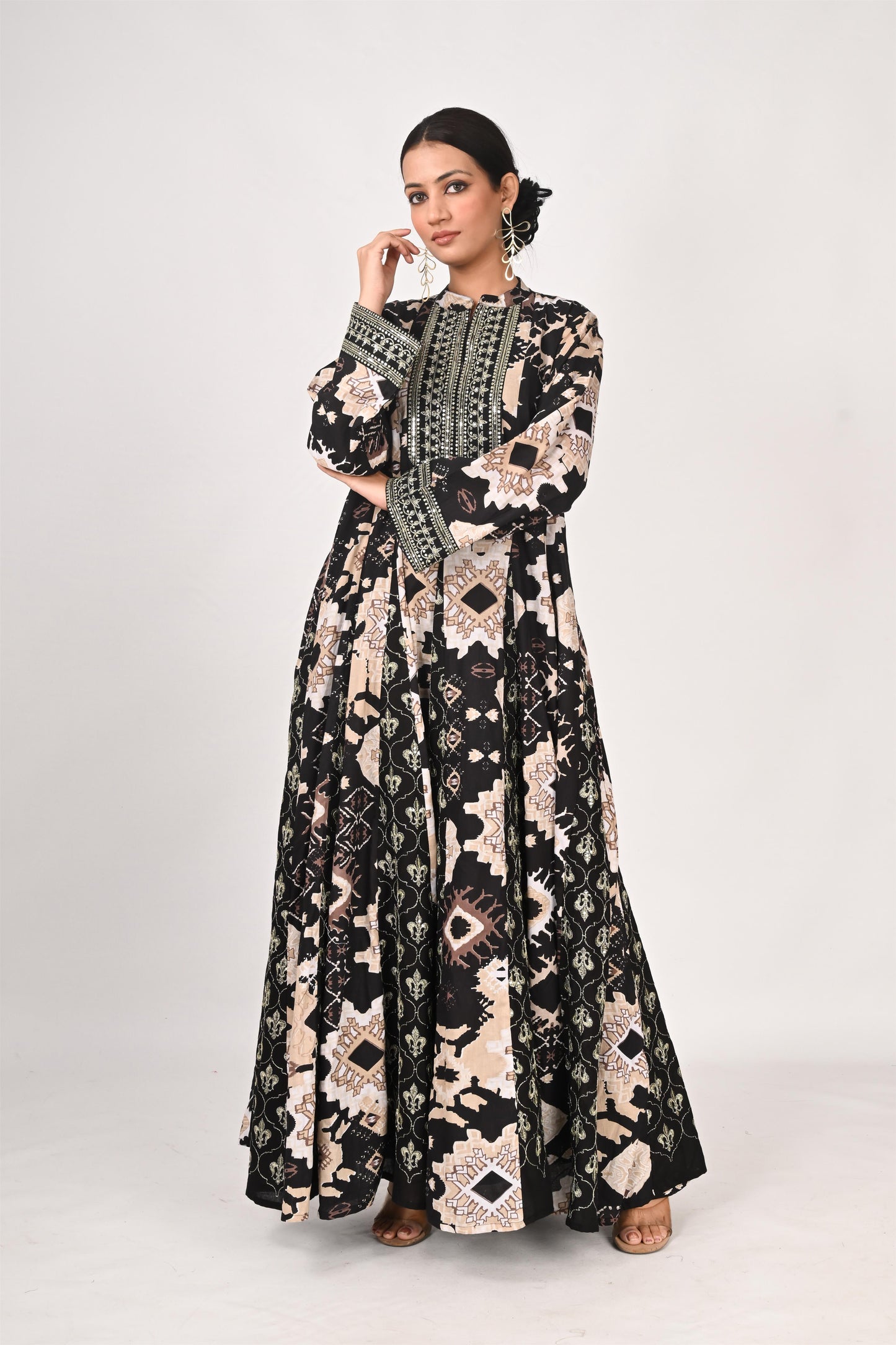 VRITRA black set winter set-delivery in 10 to 12 days