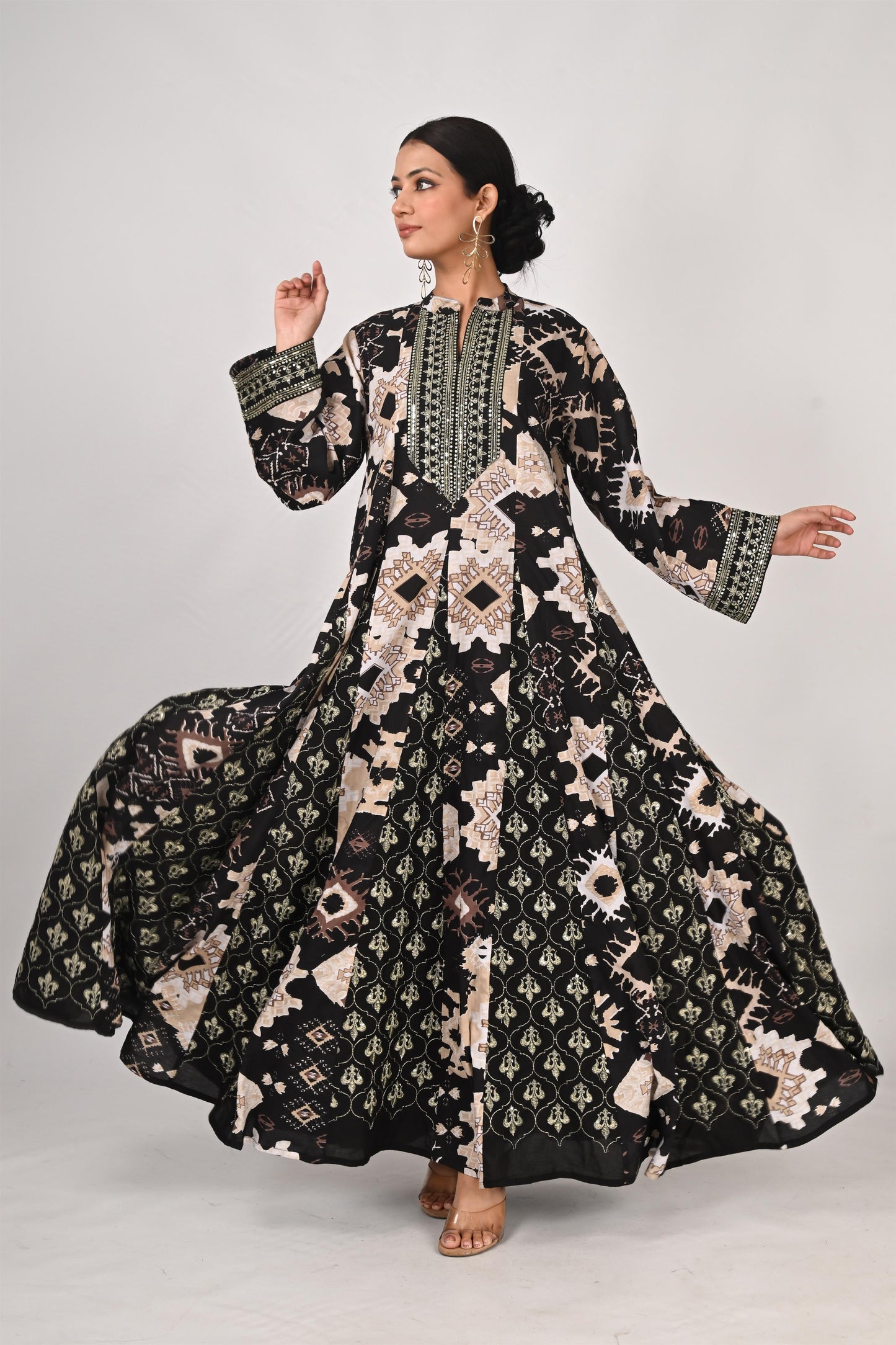 VRITRA black set winter set-delivery in 10 to 12 days