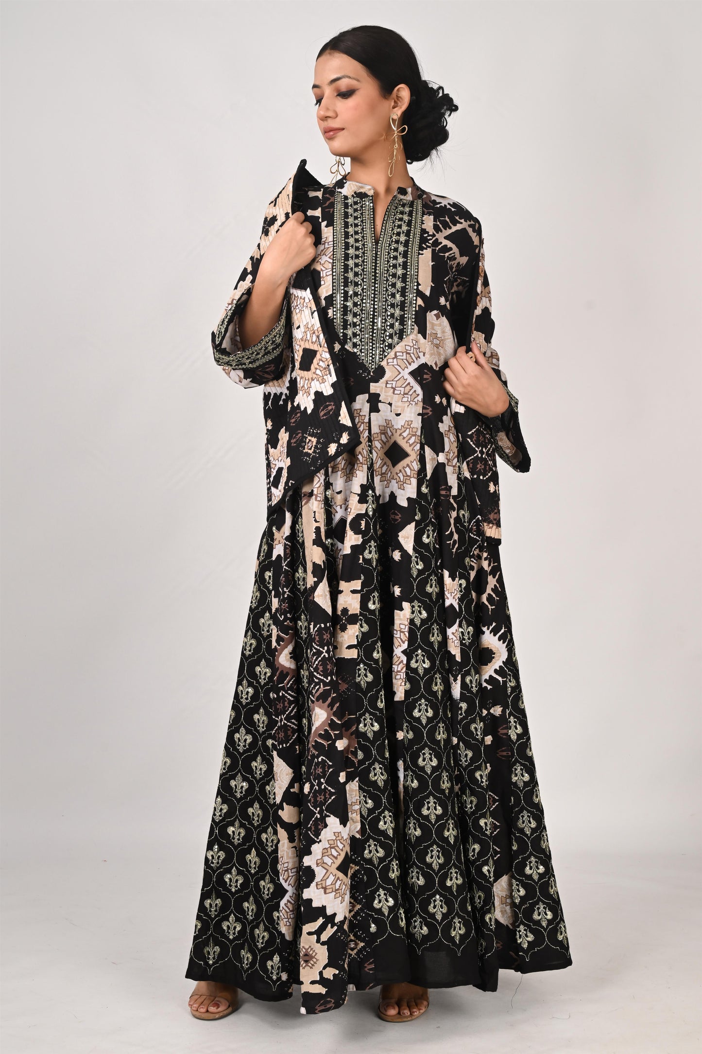 VRITRA black set winter set-delivery in 10 to 12 days