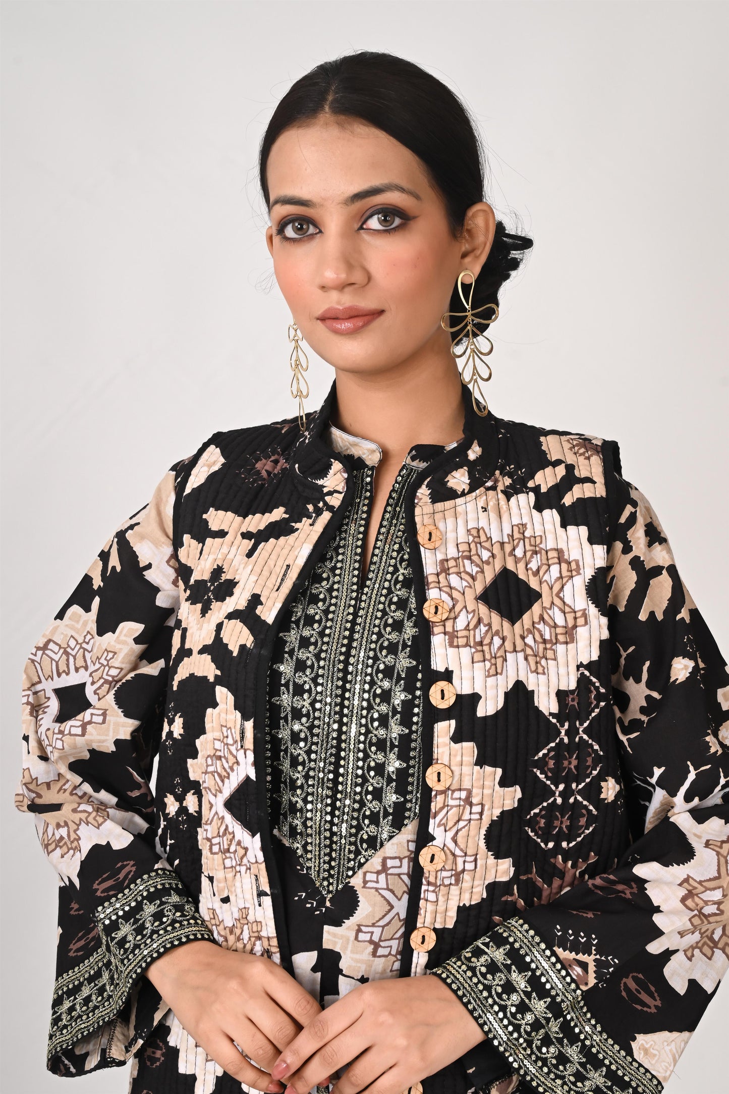 VRITRA black set winter set-delivery in 10 to 12 days