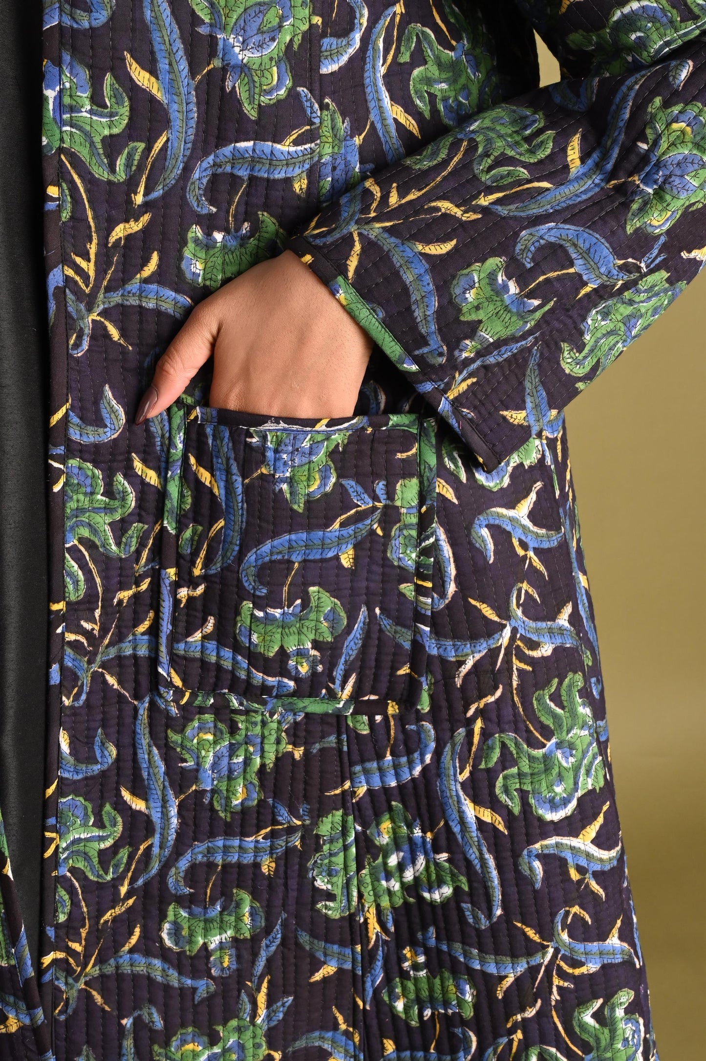 NIA WINTER QUILTED JACKET SET-DELIVERY IN 7 TO 10 DAYS