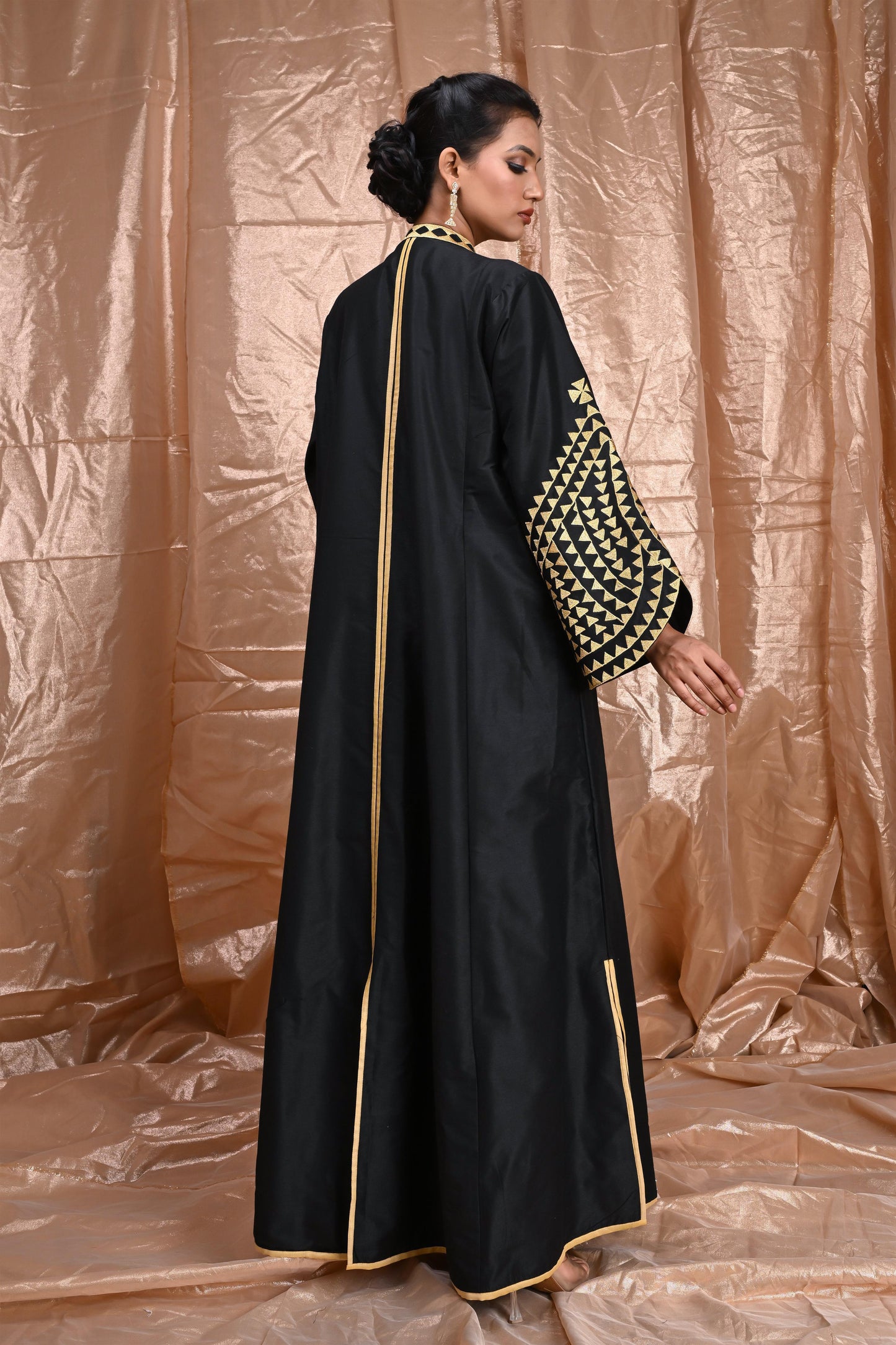 ELVI SILK SET black-SAME DAY DELIVERY