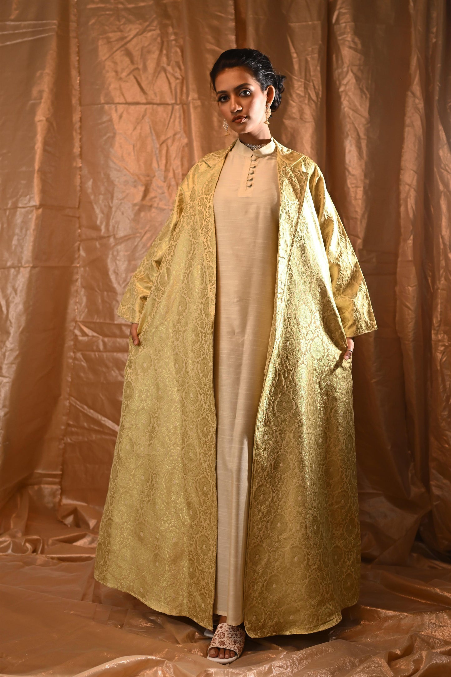 ZELENA SILK SET-delivery in 10 to 12 days