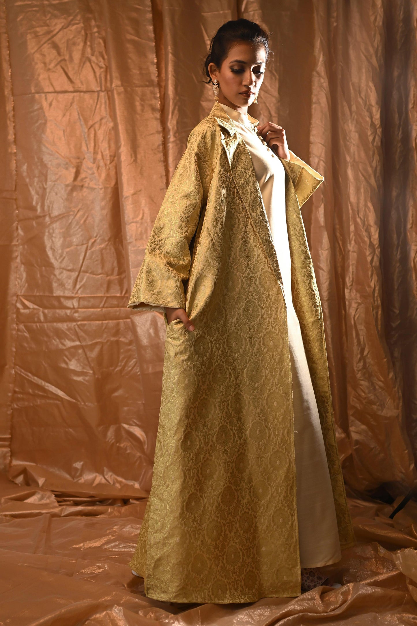 ZELENA SILK SET-delivery in 10 to 12 days