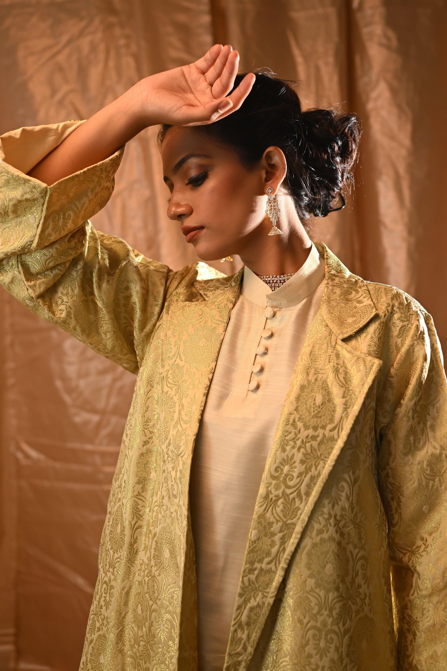 ZELENA SILK SET-delivery in 10 to 12 days