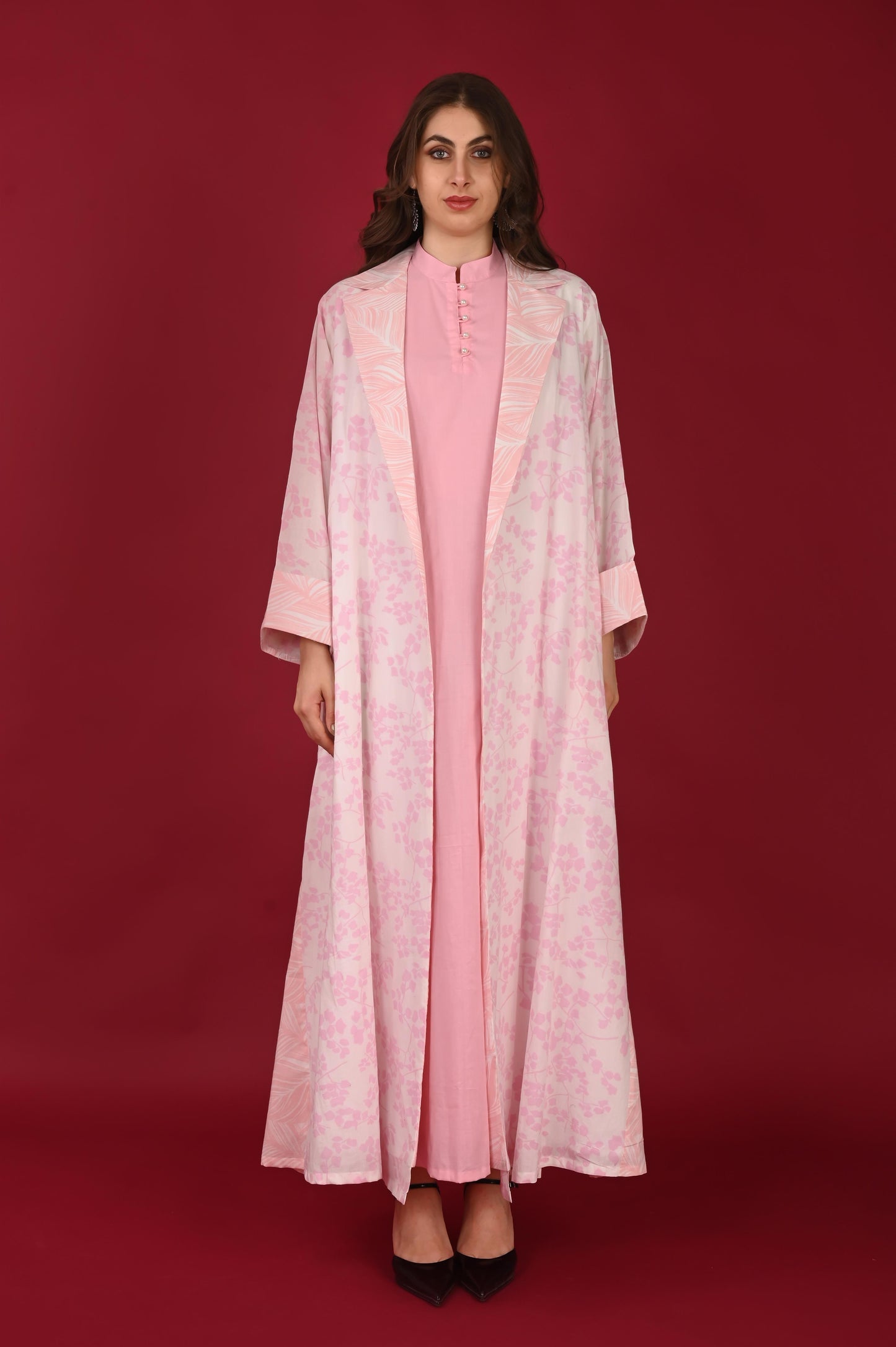 Avaia PINK ABAYA SET