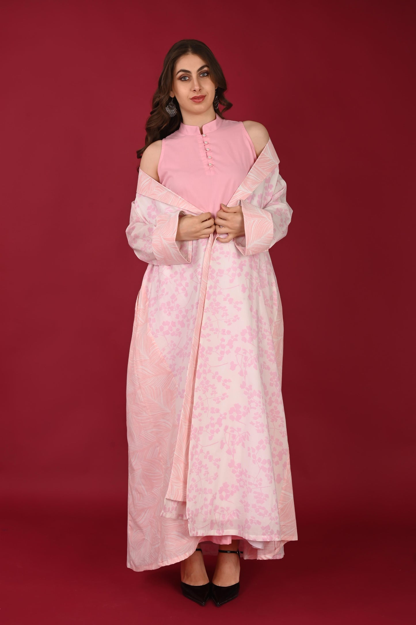 Avaia PINK ABAYA SET