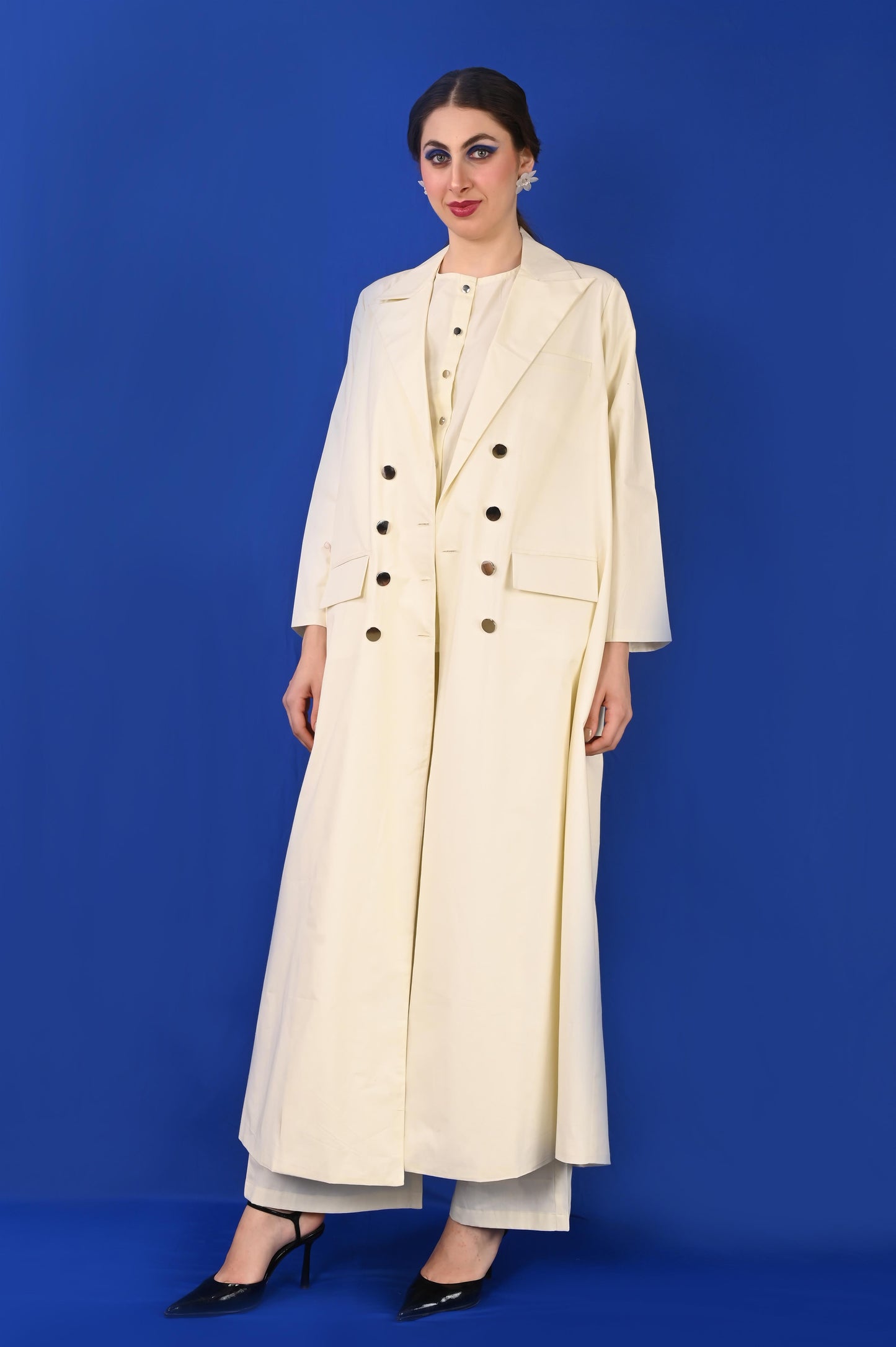 ESME WHITE JACKET- DELIVERY IN 7 TO 10 DAYS