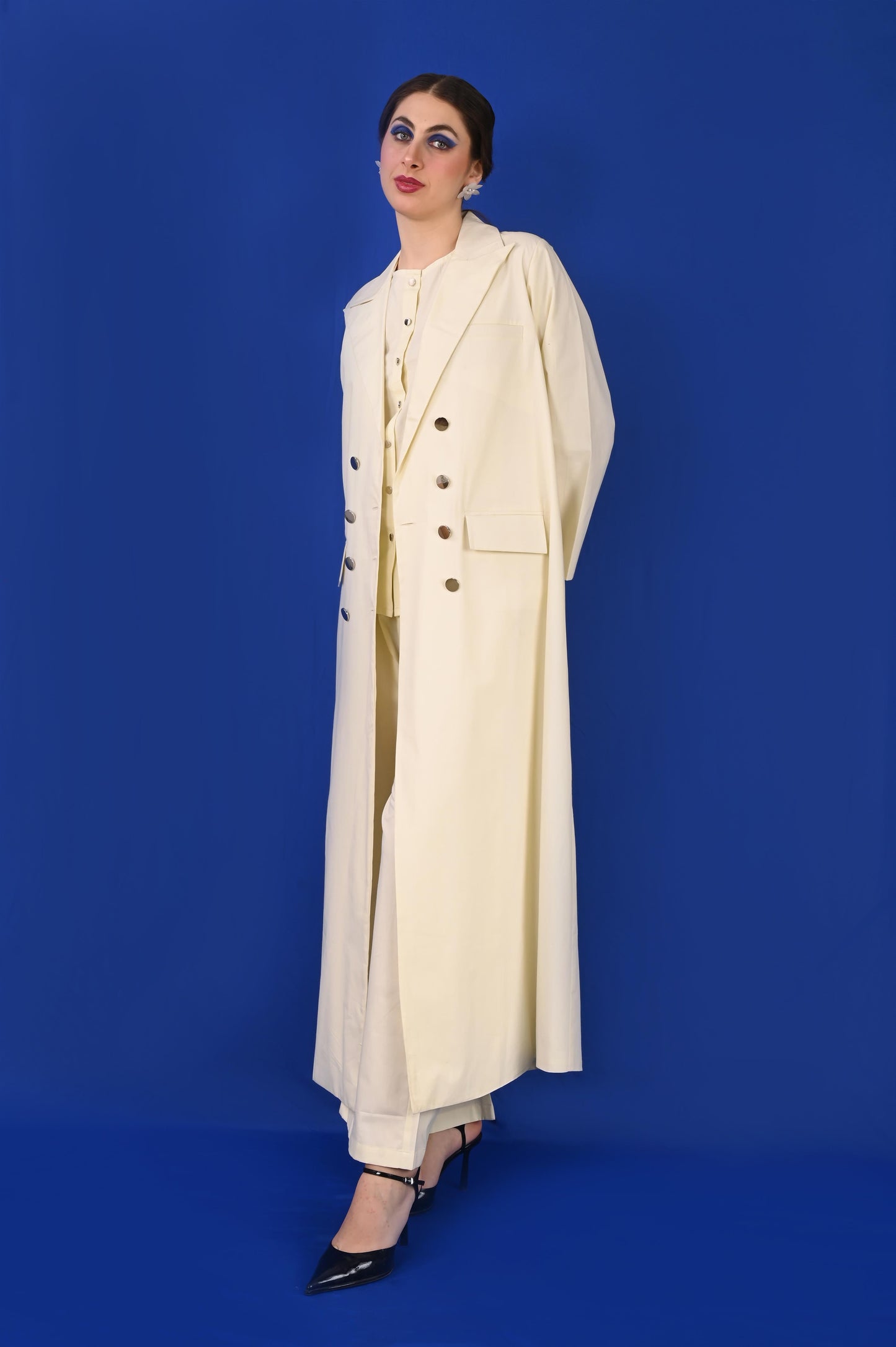 ESME WHITE JACKET- DELIVERY IN 7 TO 10 DAYS