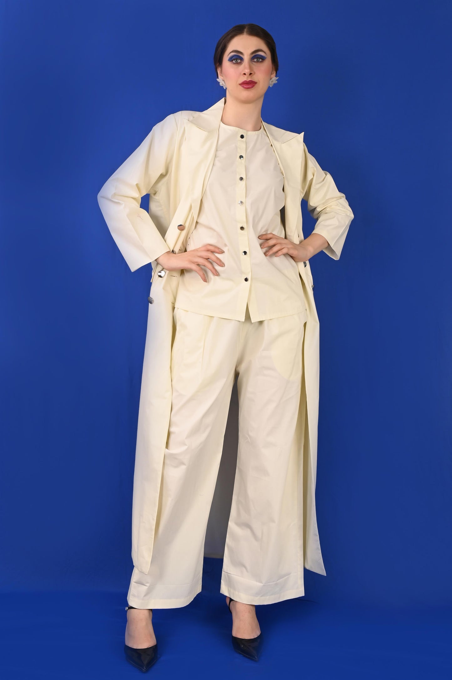 ESME WHITE JACKET- DELIVERY IN 7 TO 10 DAYS