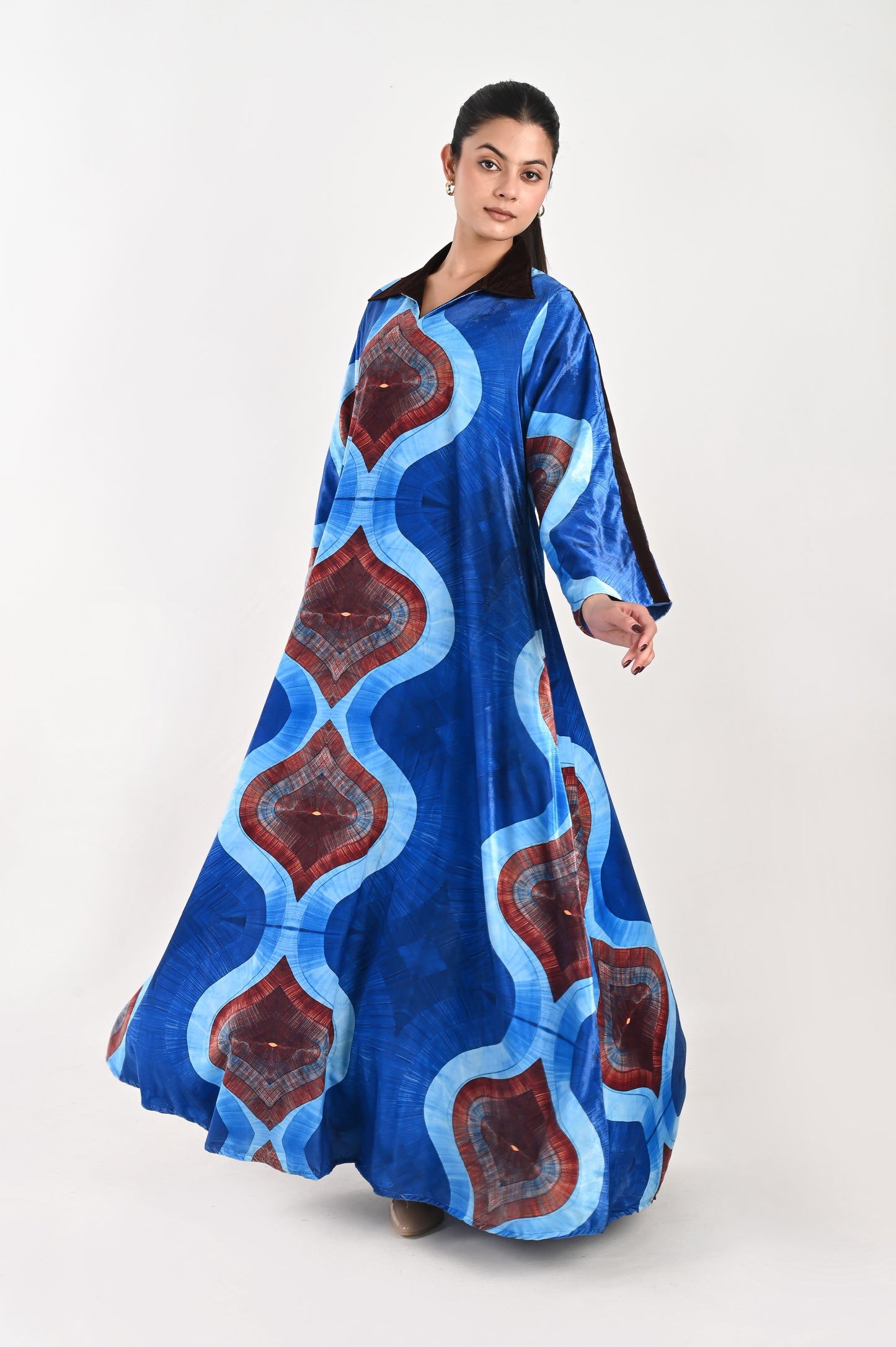 DEWI VELVET BLUE -DELIVERY IN 7 TO 1O DAYS