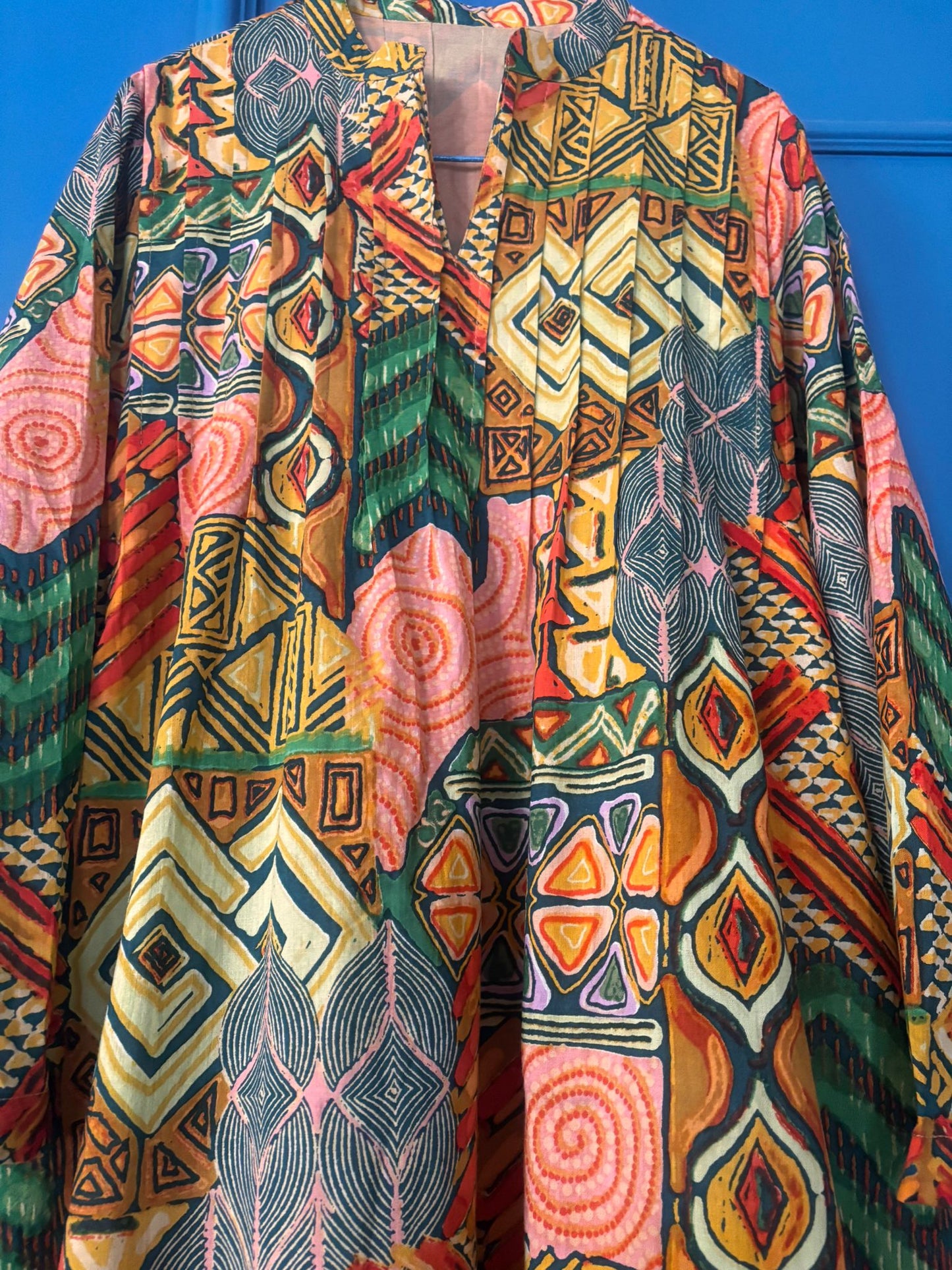Isha painted cotton-delivery in 7 to 10 days