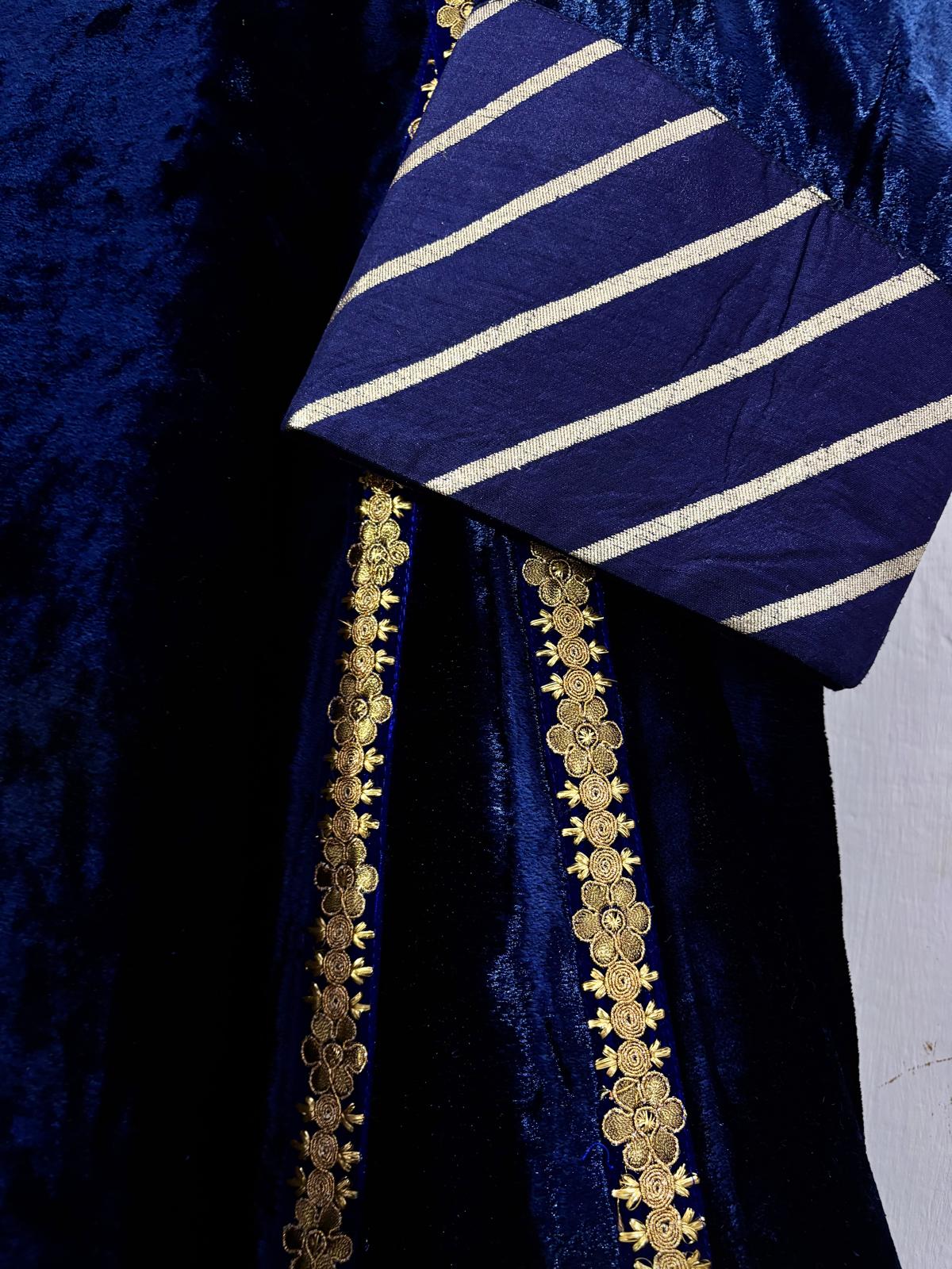 KAYA VELVET NAVY BLUE