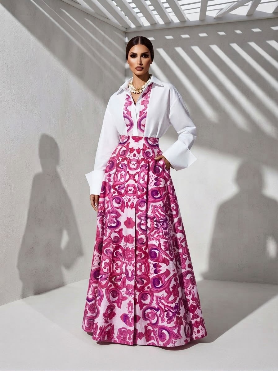 LEELA SHIRT AND SKIRT SET (SET OF 2) -delivery in 1 week