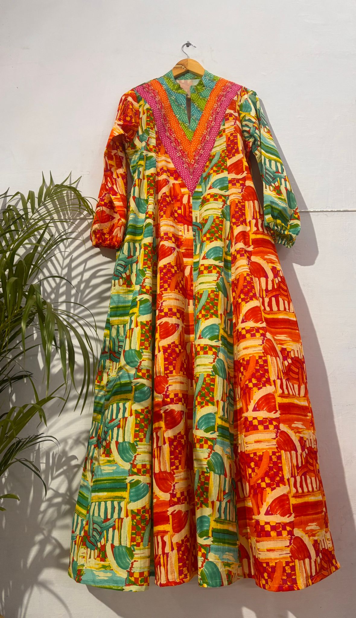 Isha cotton kaftan -delivery in 7 to 10 days