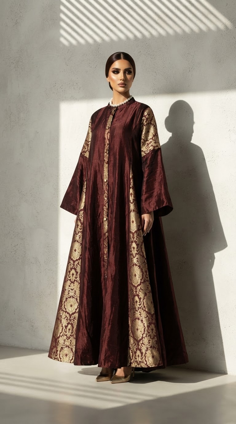 HAYAMI  VELVET KAFTAN  -DELIVERY IN 1 TO 2 DAYS