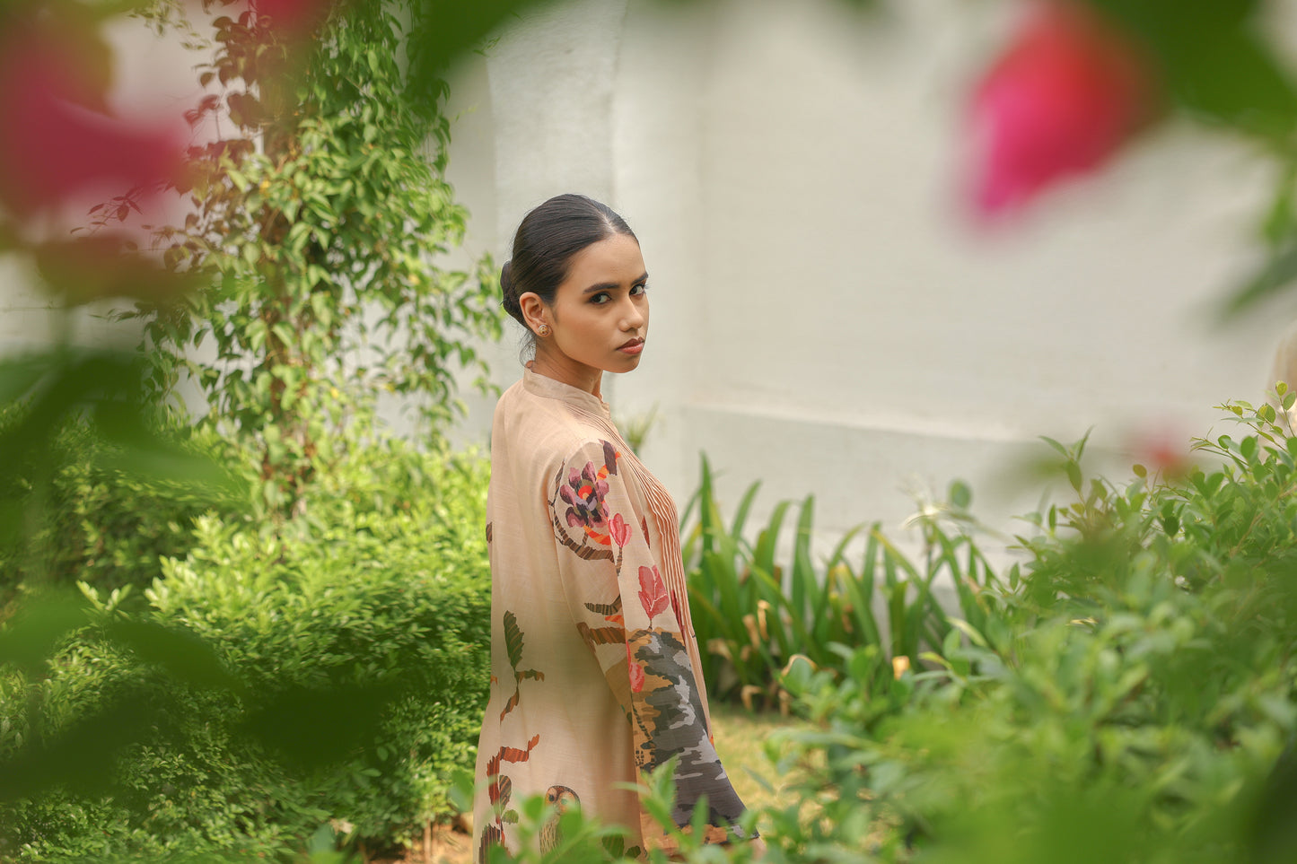 Abhya Linen kaftan