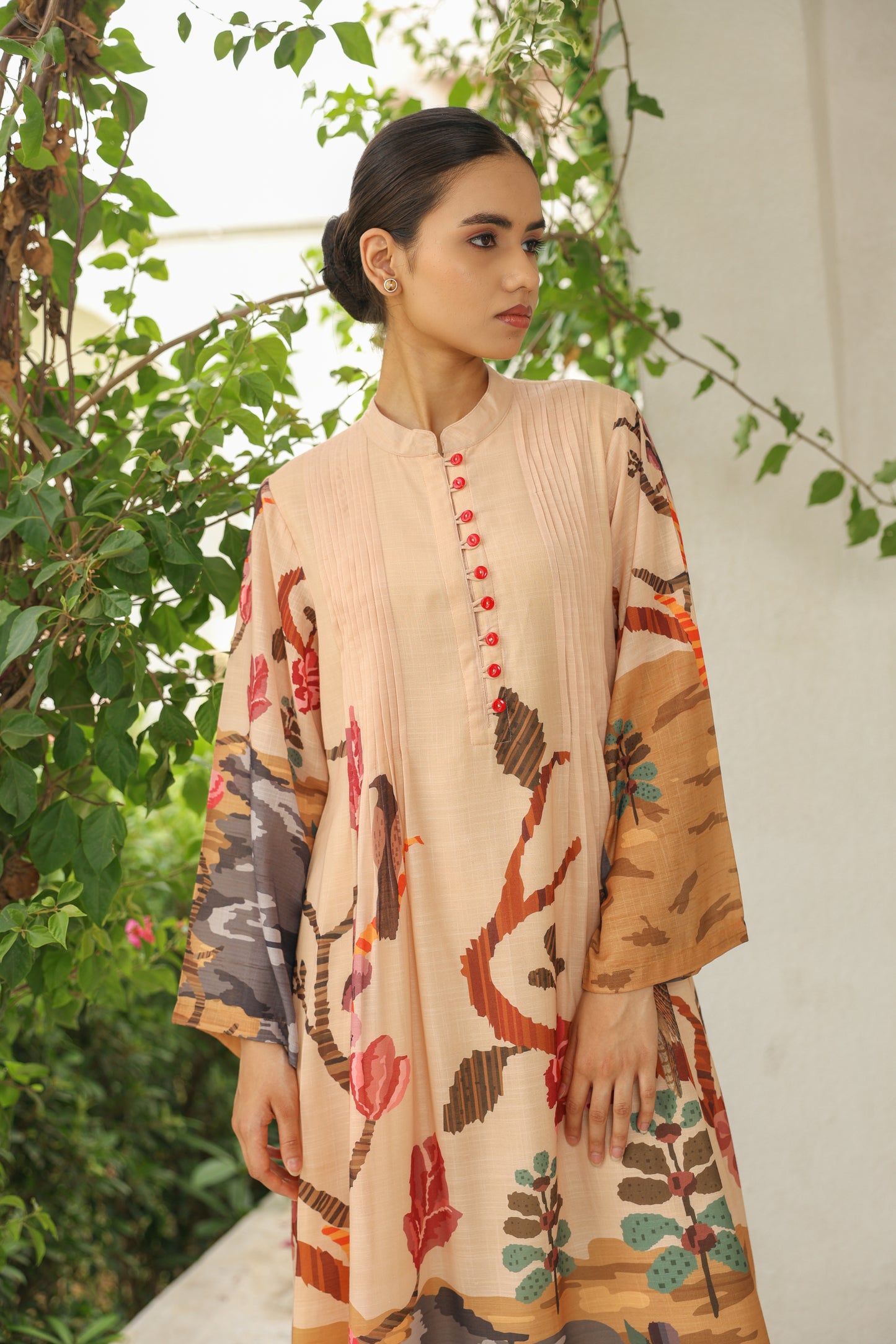 Abhya Linen kaftan