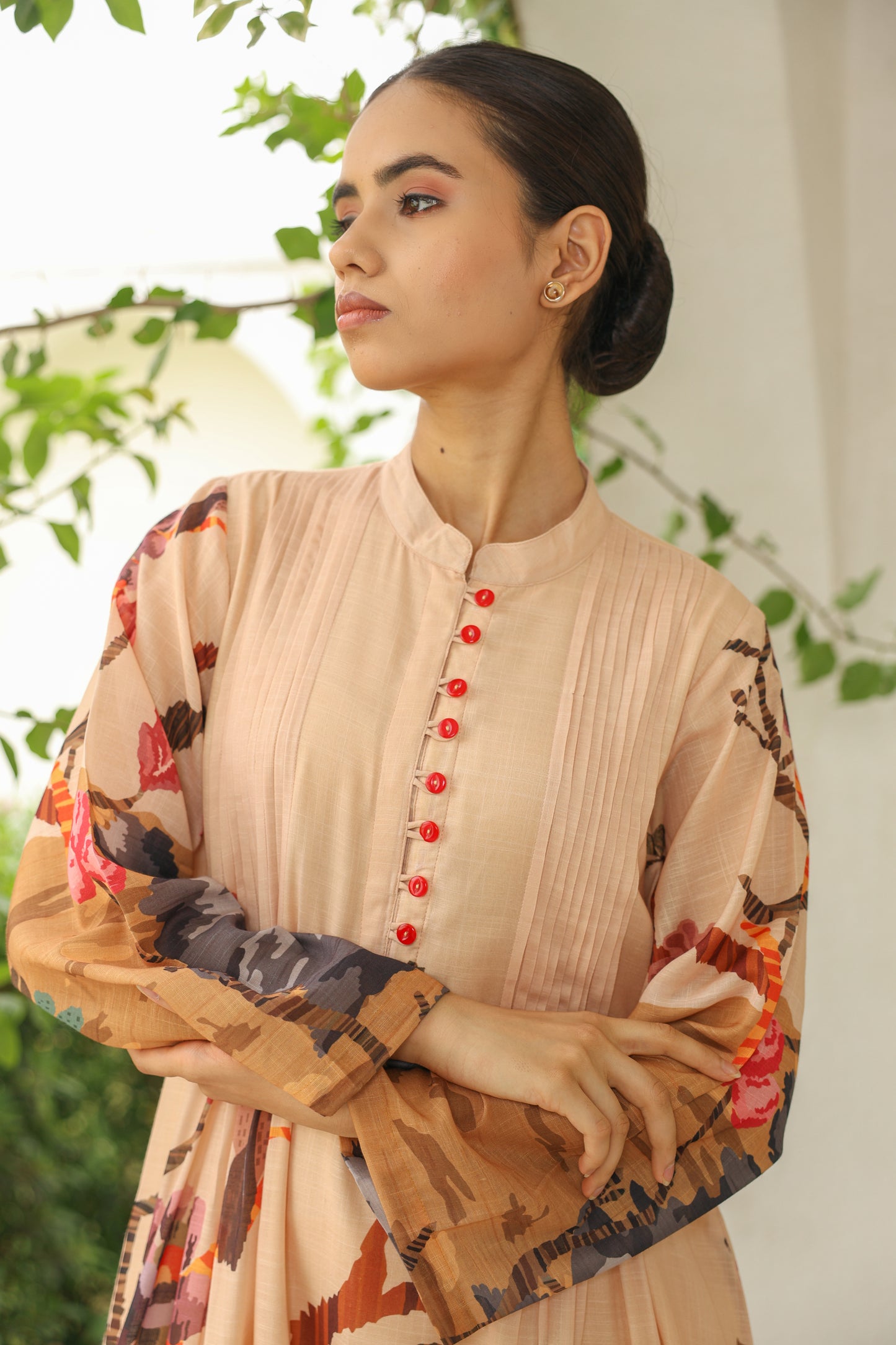 Abhya Linen kaftan