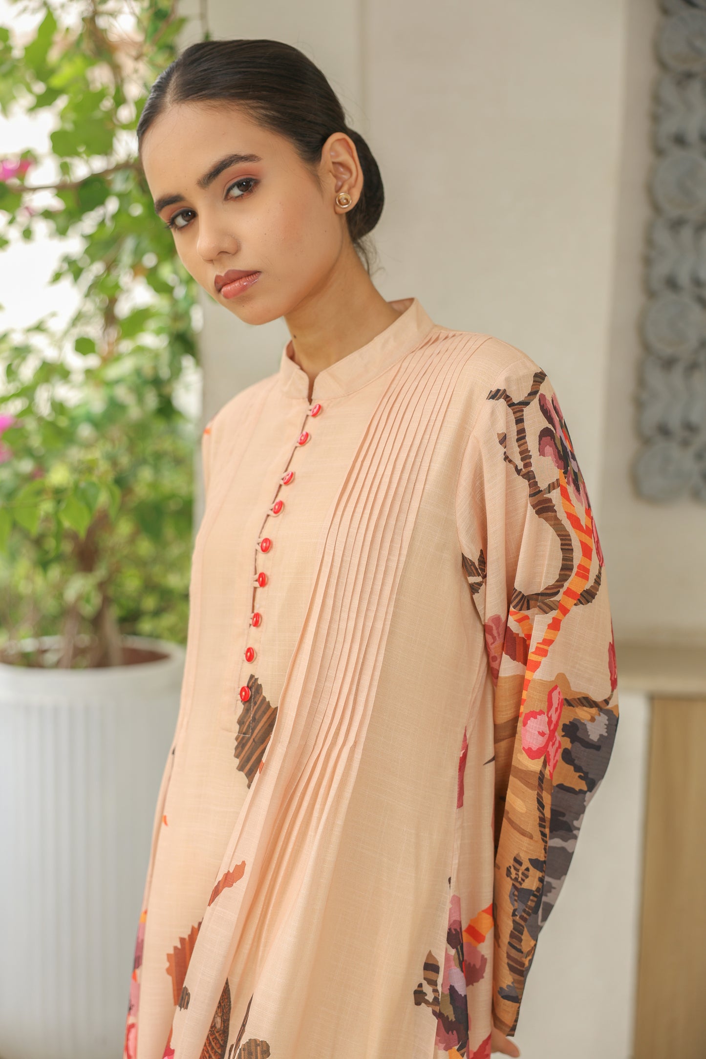 Abhya Linen kaftan