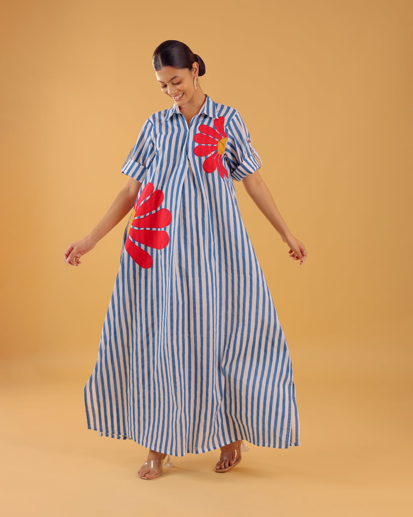 Mira blue stripes-Delivery in 7 to 10 days