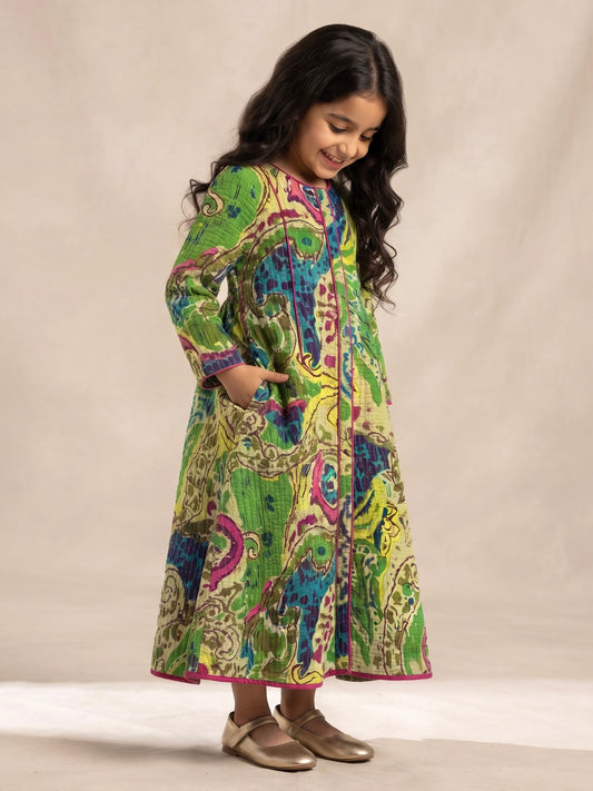 ARNA KIDS quilted dress -DELIVERY IN 7 TO 10 DAYS