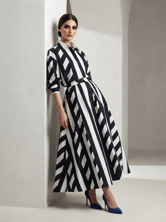 NIYA SHIRT AND SKIRT SET  (SET OF 2) -Delivery in 7 TO 10 DAYS