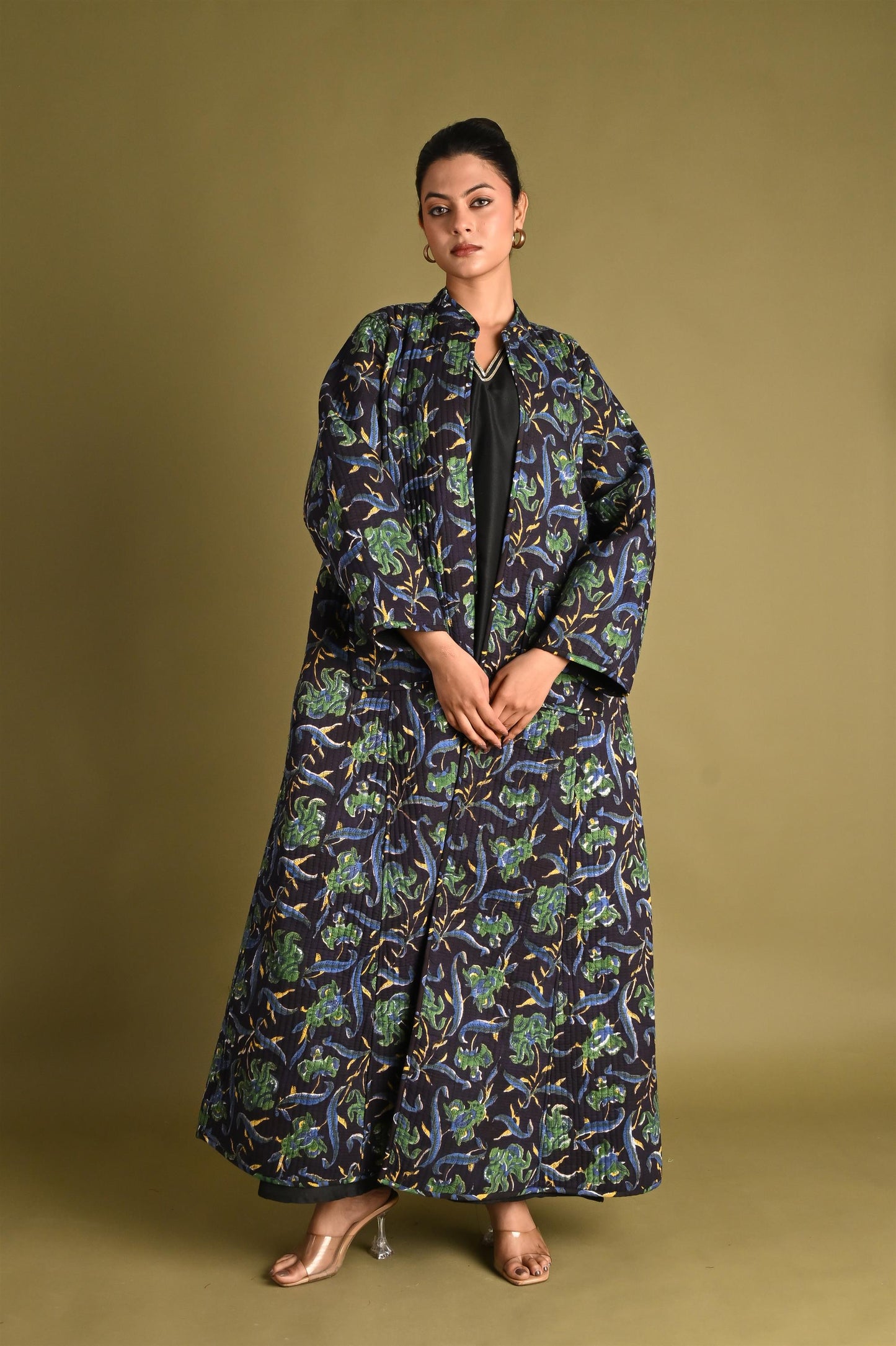 NIA  WINTER QUILTED JACKET SET-DELIVERY IN 7 TO 10 DAYS