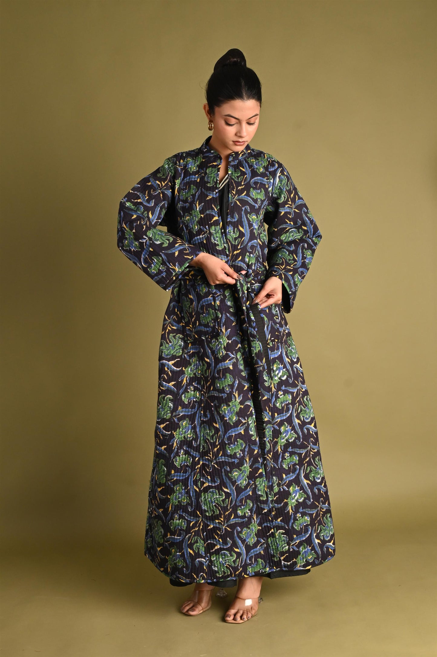 NIA  WINTER QUILTED JACKET SET-DELIVERY IN 7 TO 10 DAYS