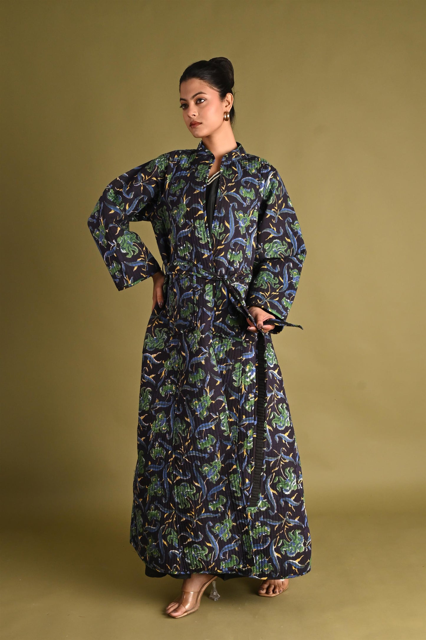 NIA  WINTER QUILTED JACKET SET-DELIVERY IN 7 TO 10 DAYS