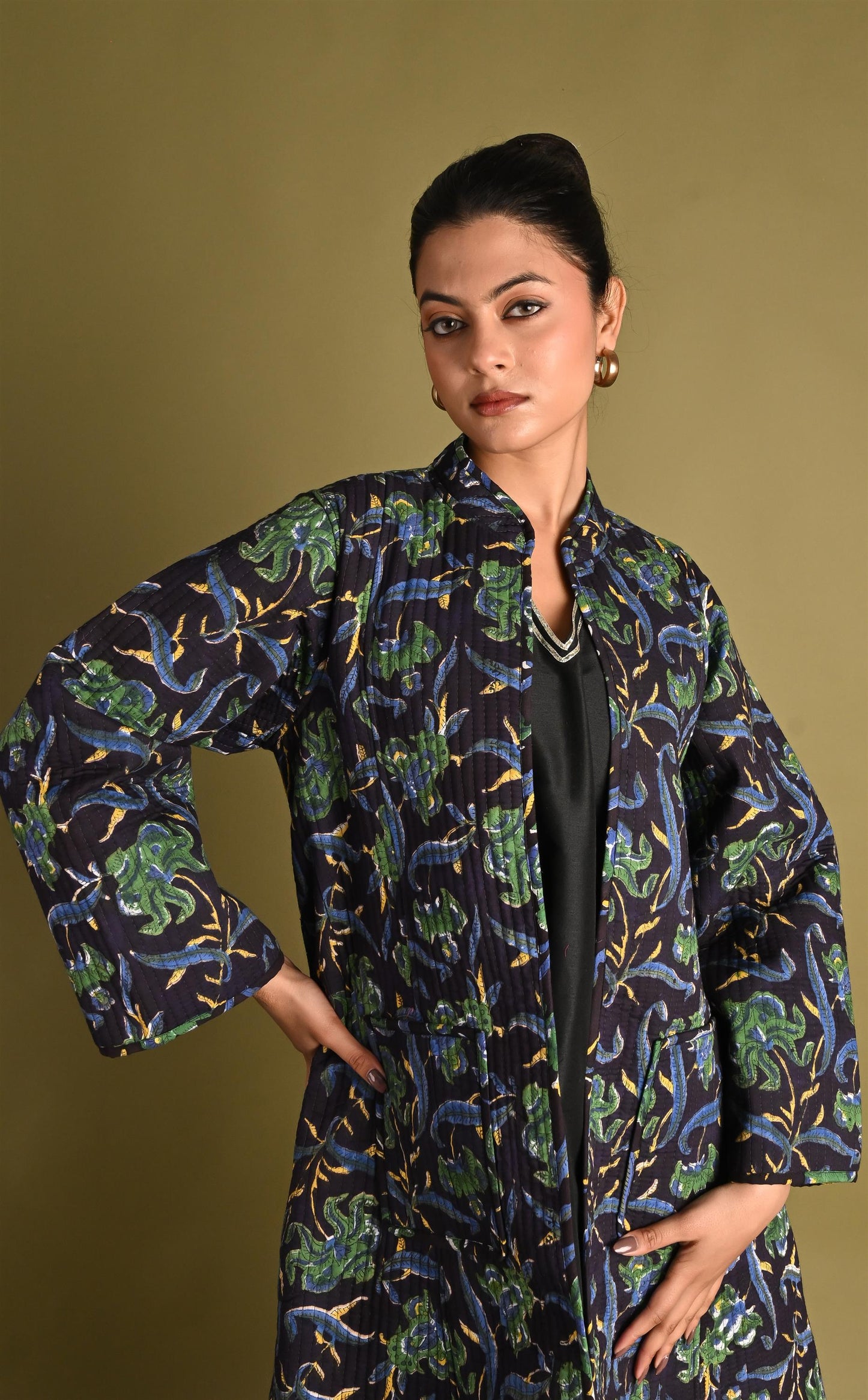 NIA  WINTER QUILTED JACKET SET-DELIVERY IN 7 TO 10 DAYS