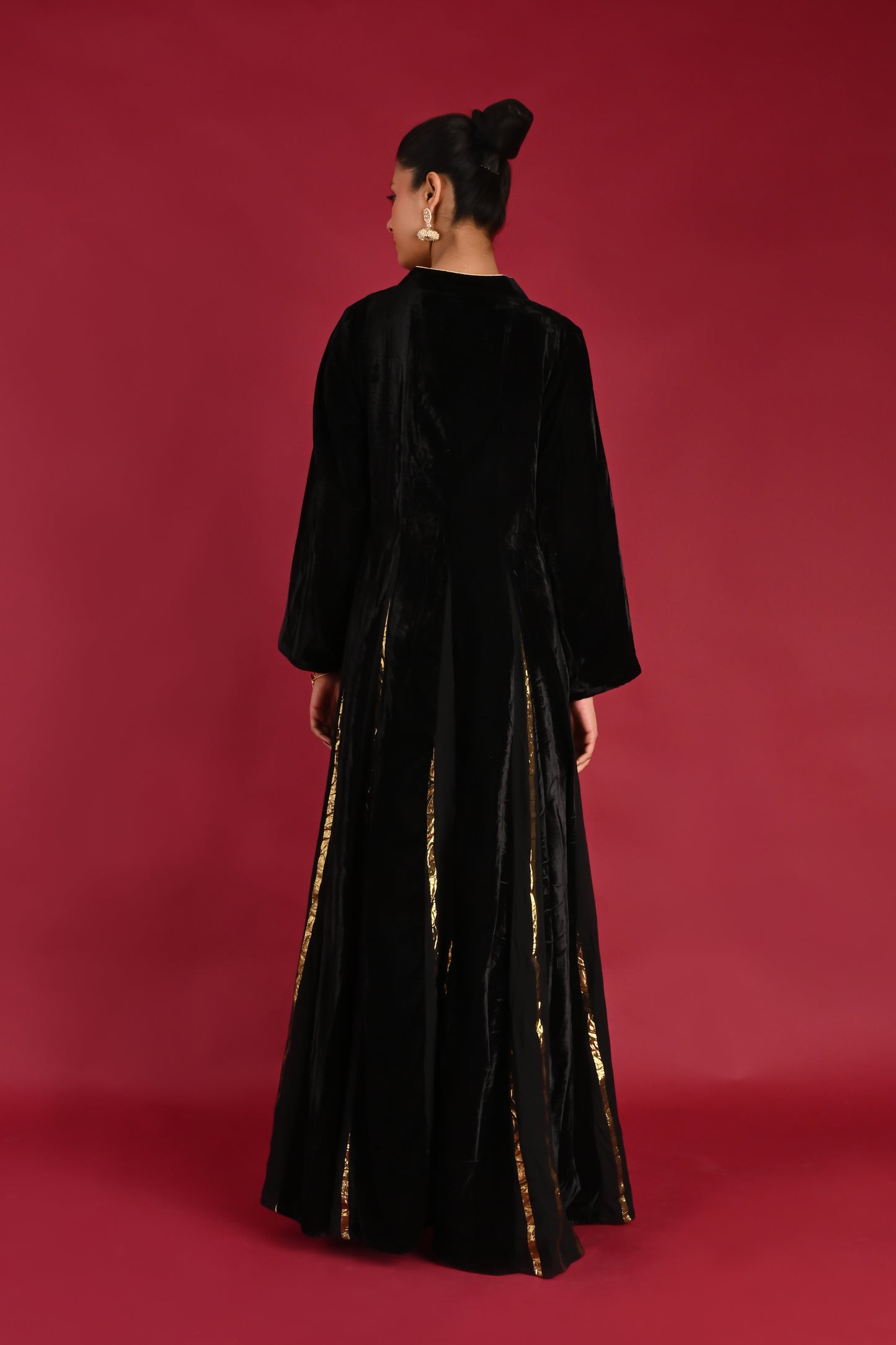VAYU-VELVET KAFTAN  -DELIVERY IN 1 TO 2 DAYS