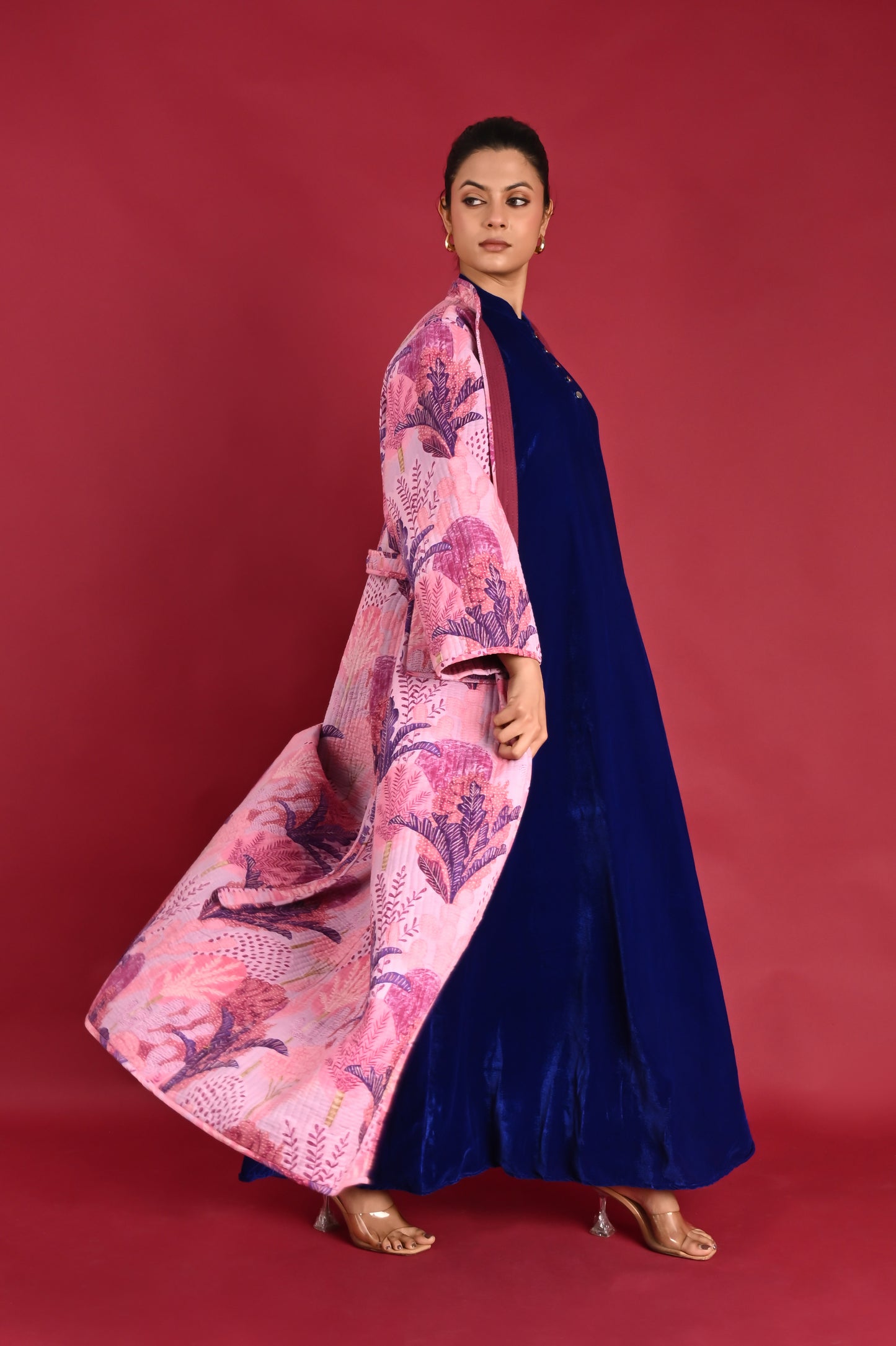 SISNA WINTER QUILTED JACKET SET-DELIVERY IN 1 TO 2 DAYS