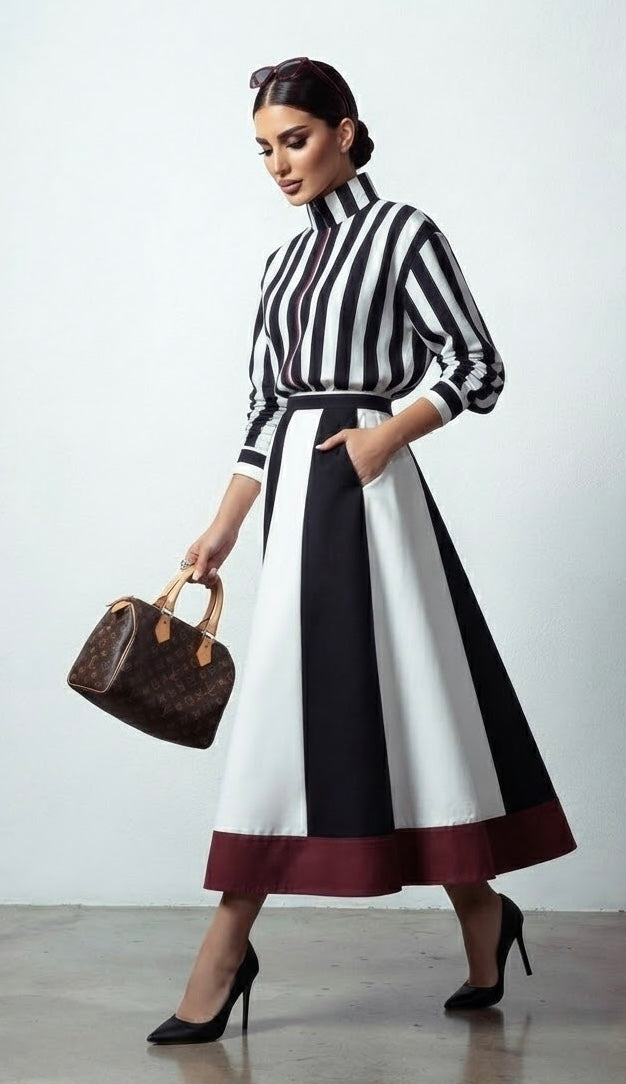 Nisha SHIRT AND SKIRT SET  (SET OF 2) -Delivery in 10 TO 12 DAYS
