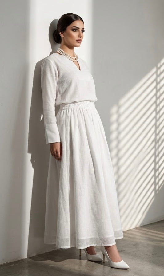 KANHA SKIRT AND TOP SET  (SET OF 2) -Delivery in 1 OR 2 DAYS