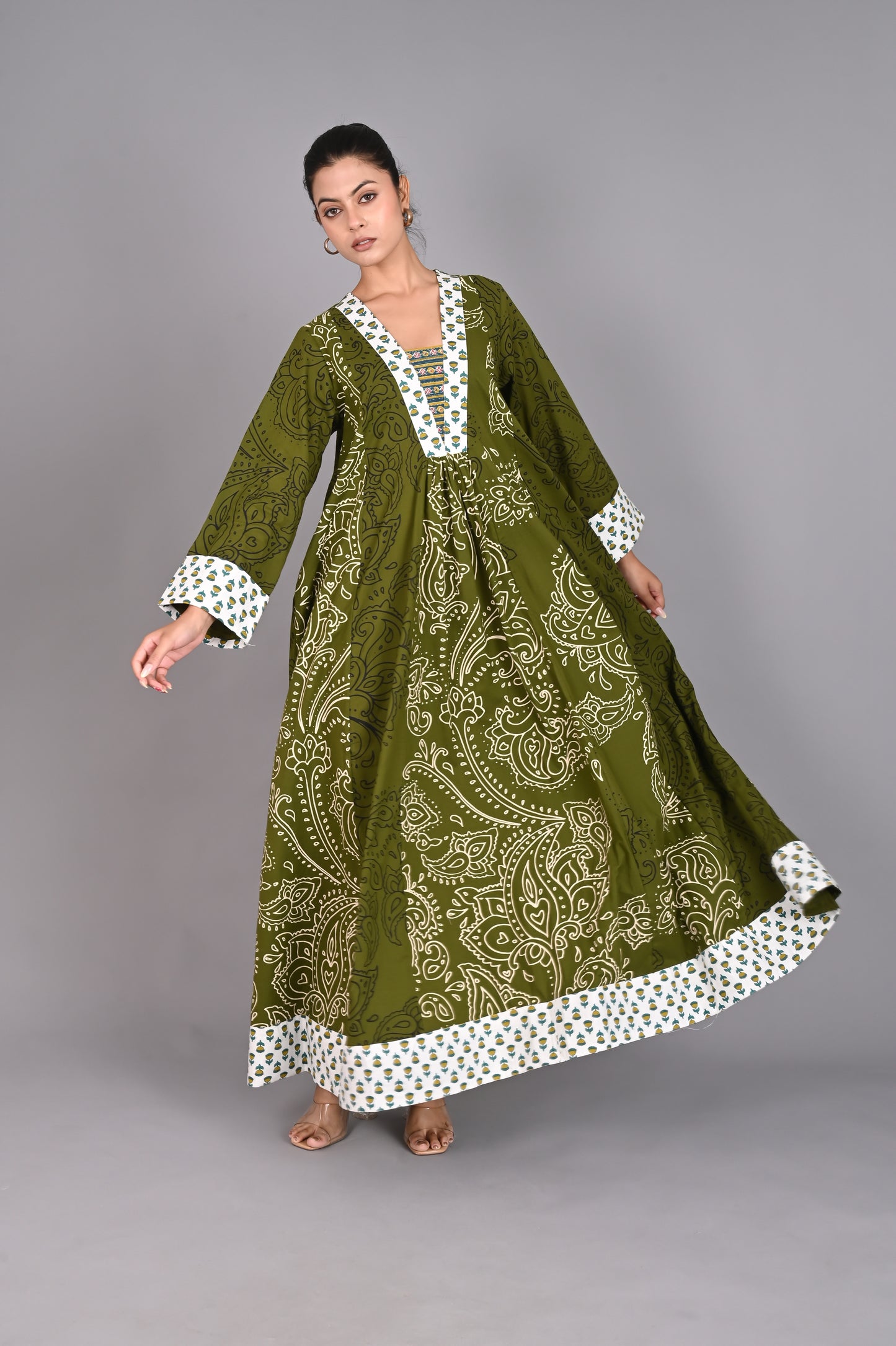 Radhe green painted-Delivery in 7 to 10 days