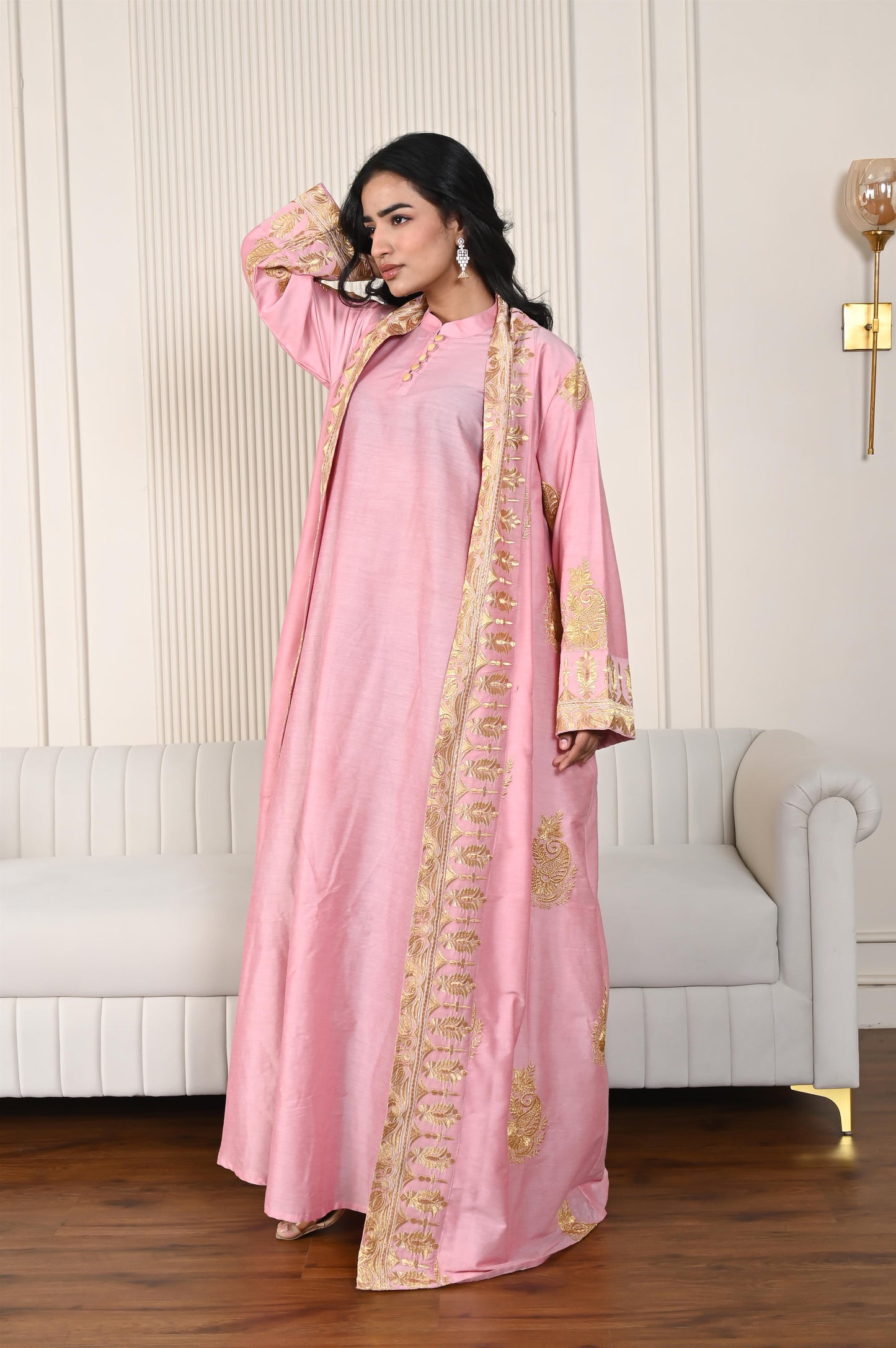 RIVAH SILK SET PINK