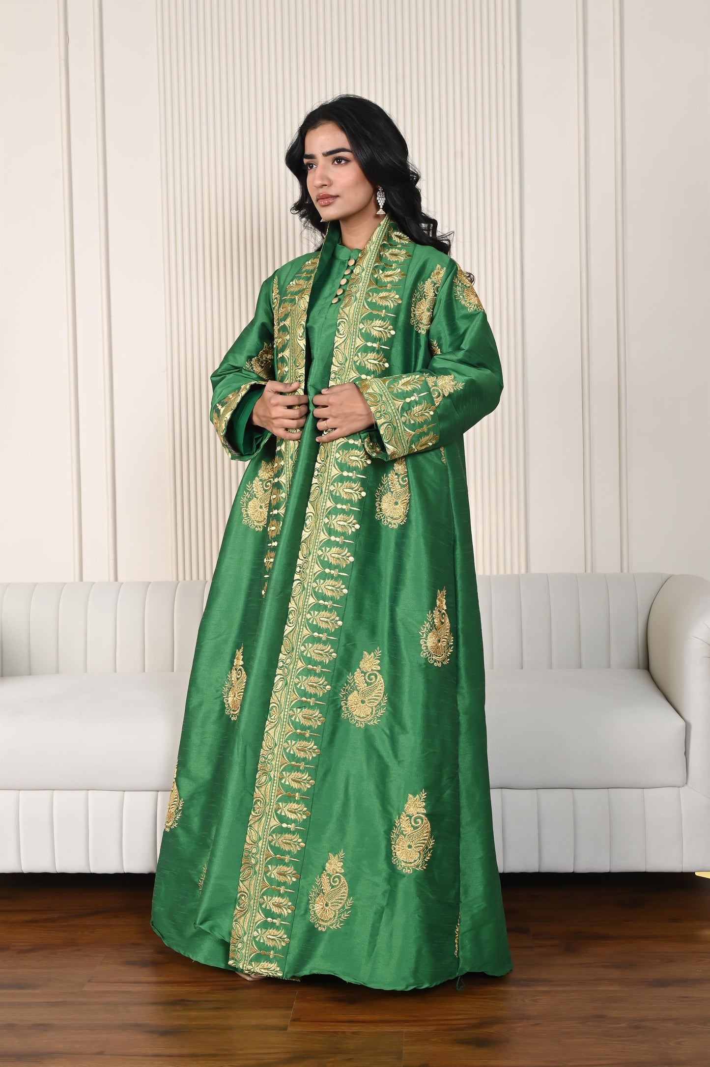 RIVAH SILK SET GREEN