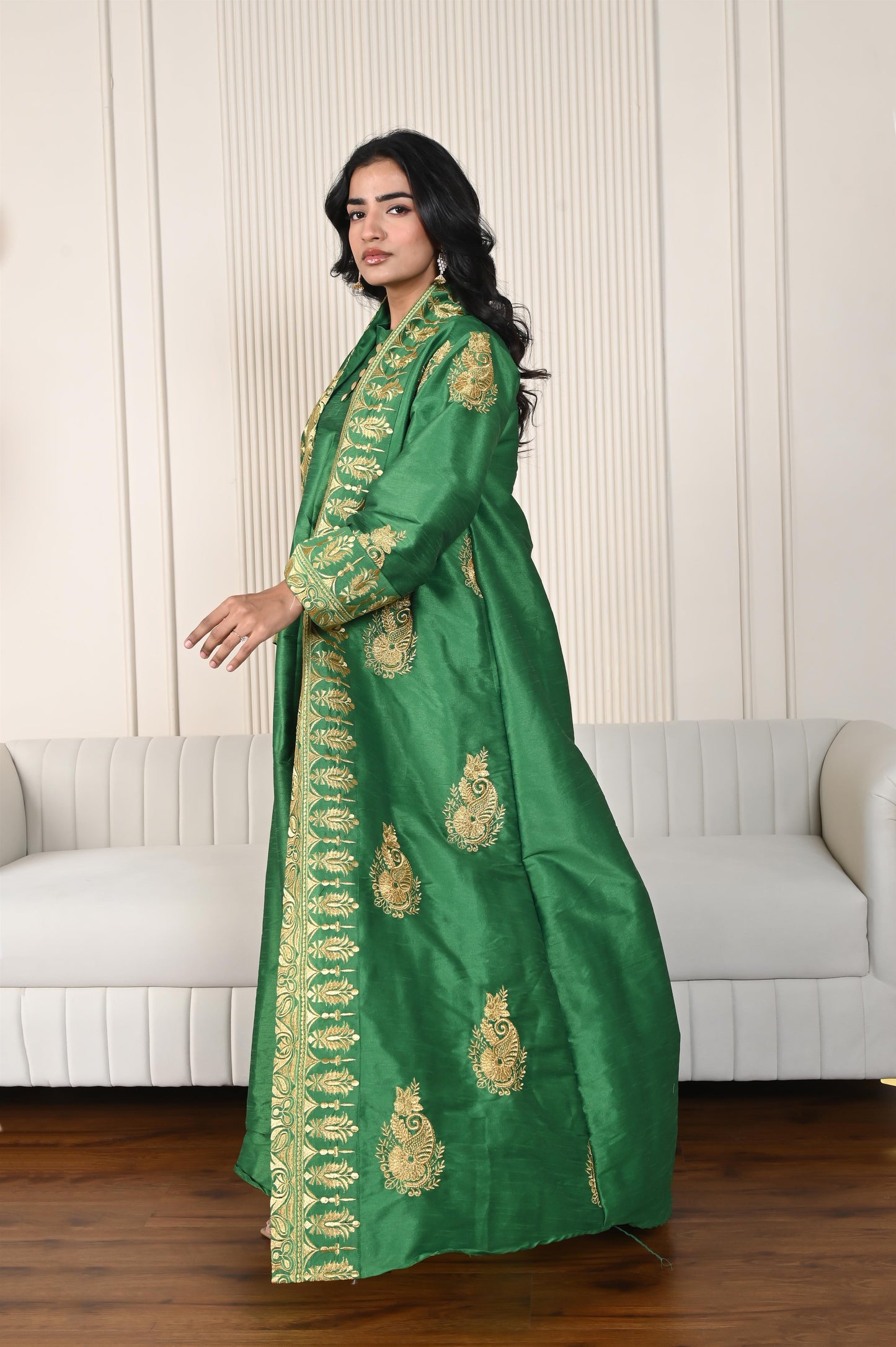 RIVAH SILK SET GREEN