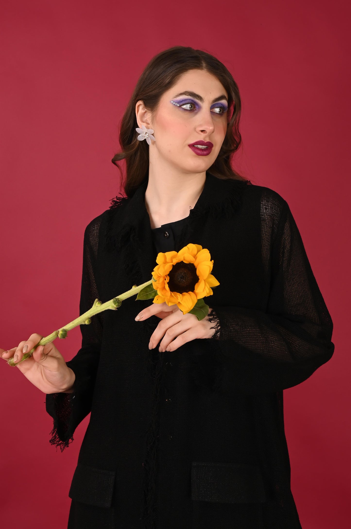 BAHATI BLACK JACKET-HANDMADE JUTE