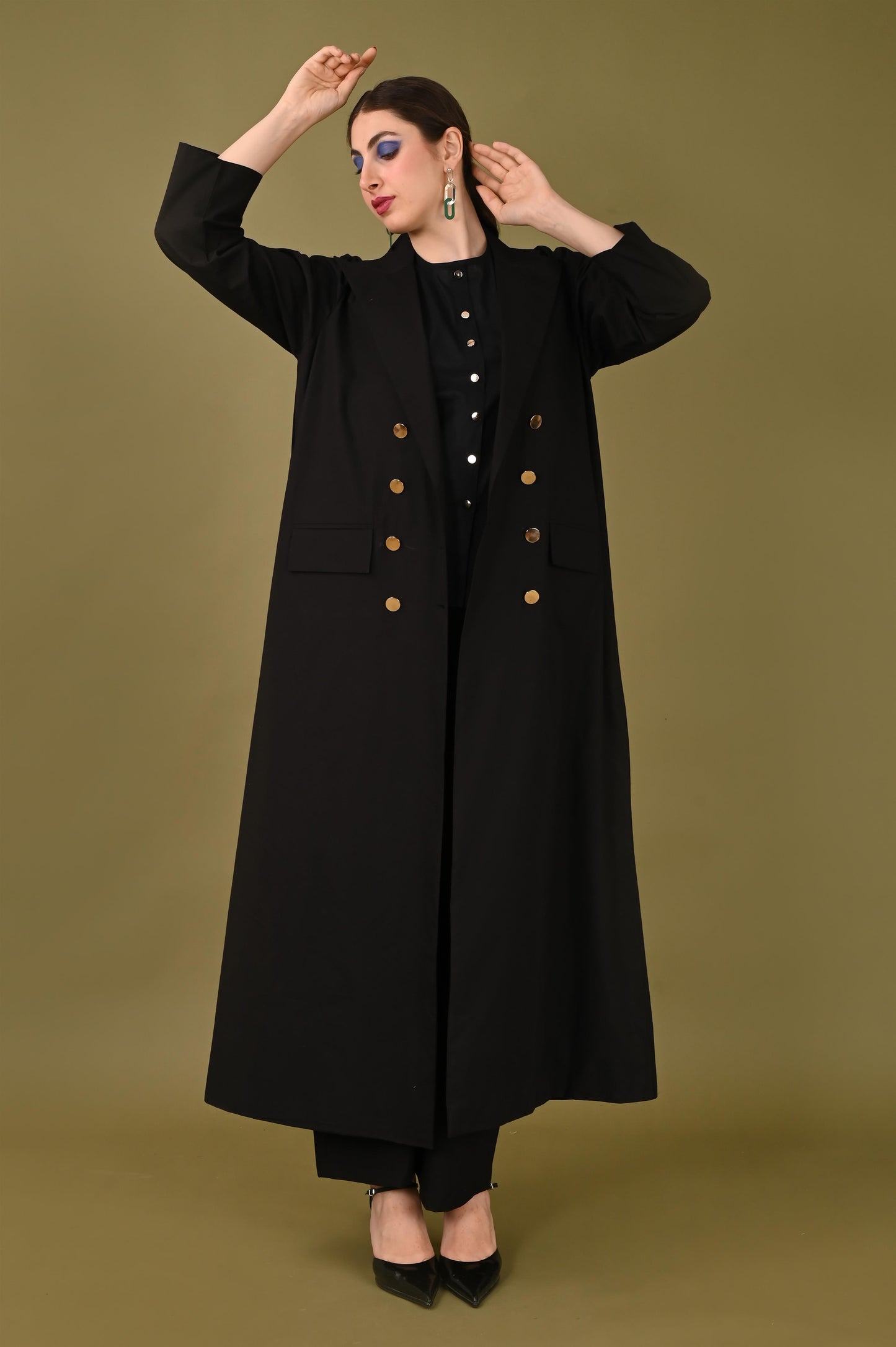 ESME BLACK JACKET- DELIVERY IN 7 TO 10 DAYS