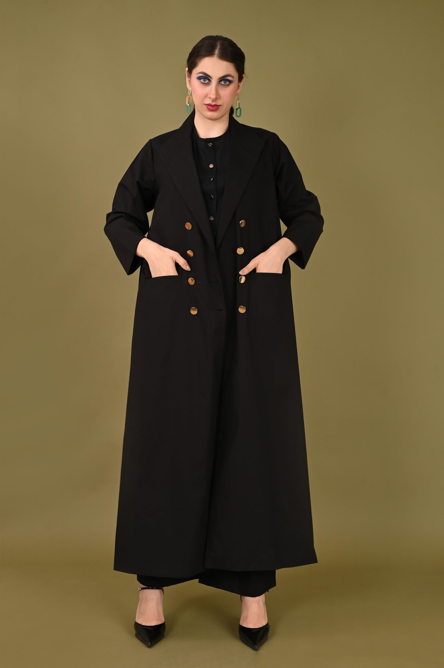 ESME BLACK JACKET- DELIVERY IN 7 TO 10 DAYS