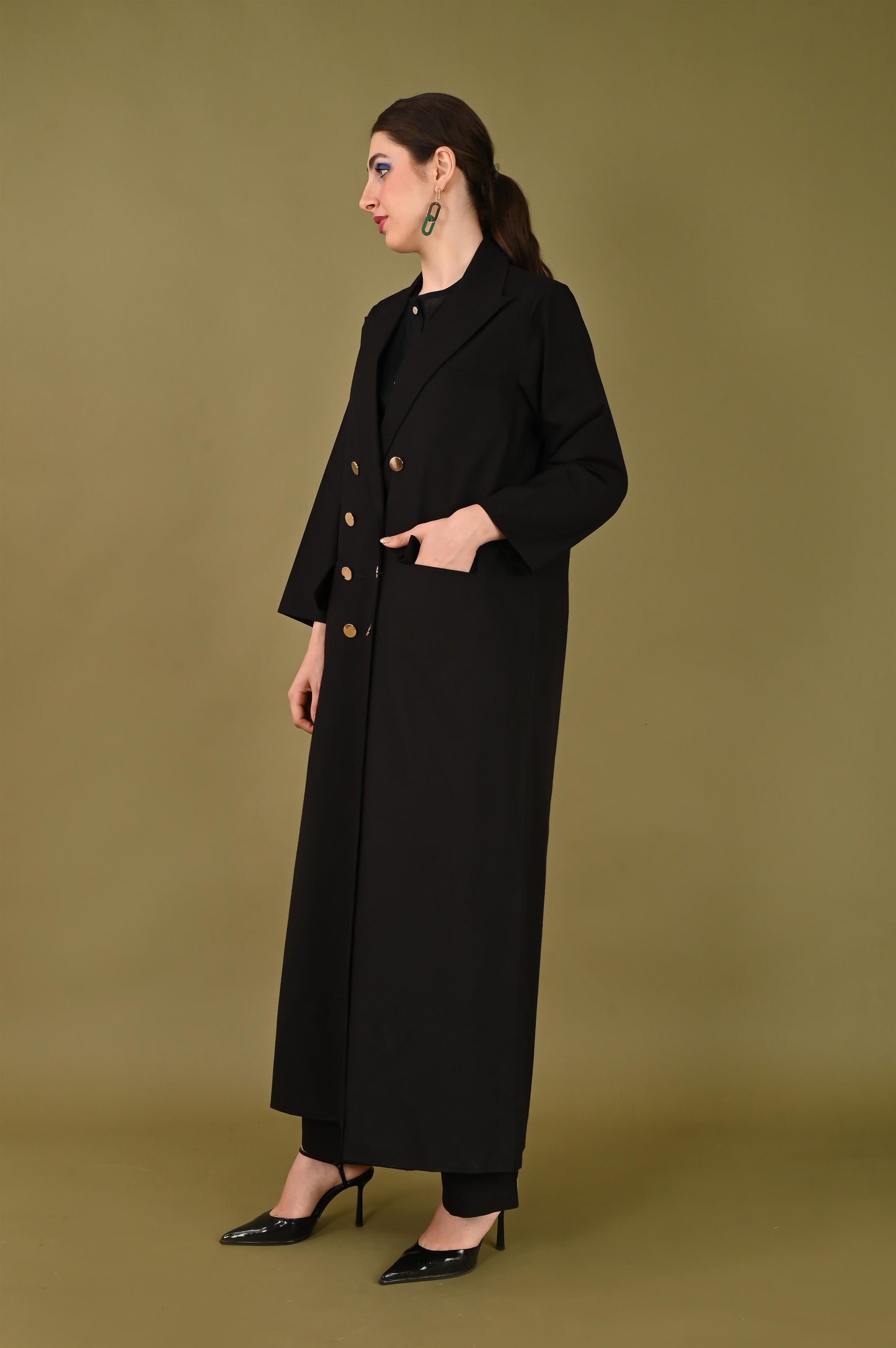 ESME BLACK JACKET- DELIVERY IN 7 TO 10 DAYS