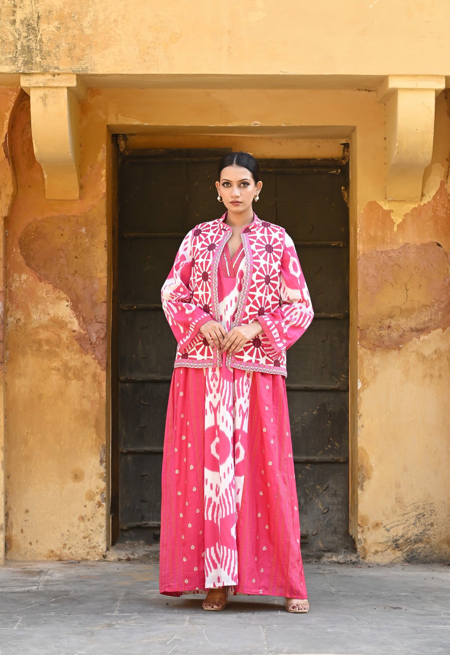 SERAYA SET FUSCHIA-same day delivery