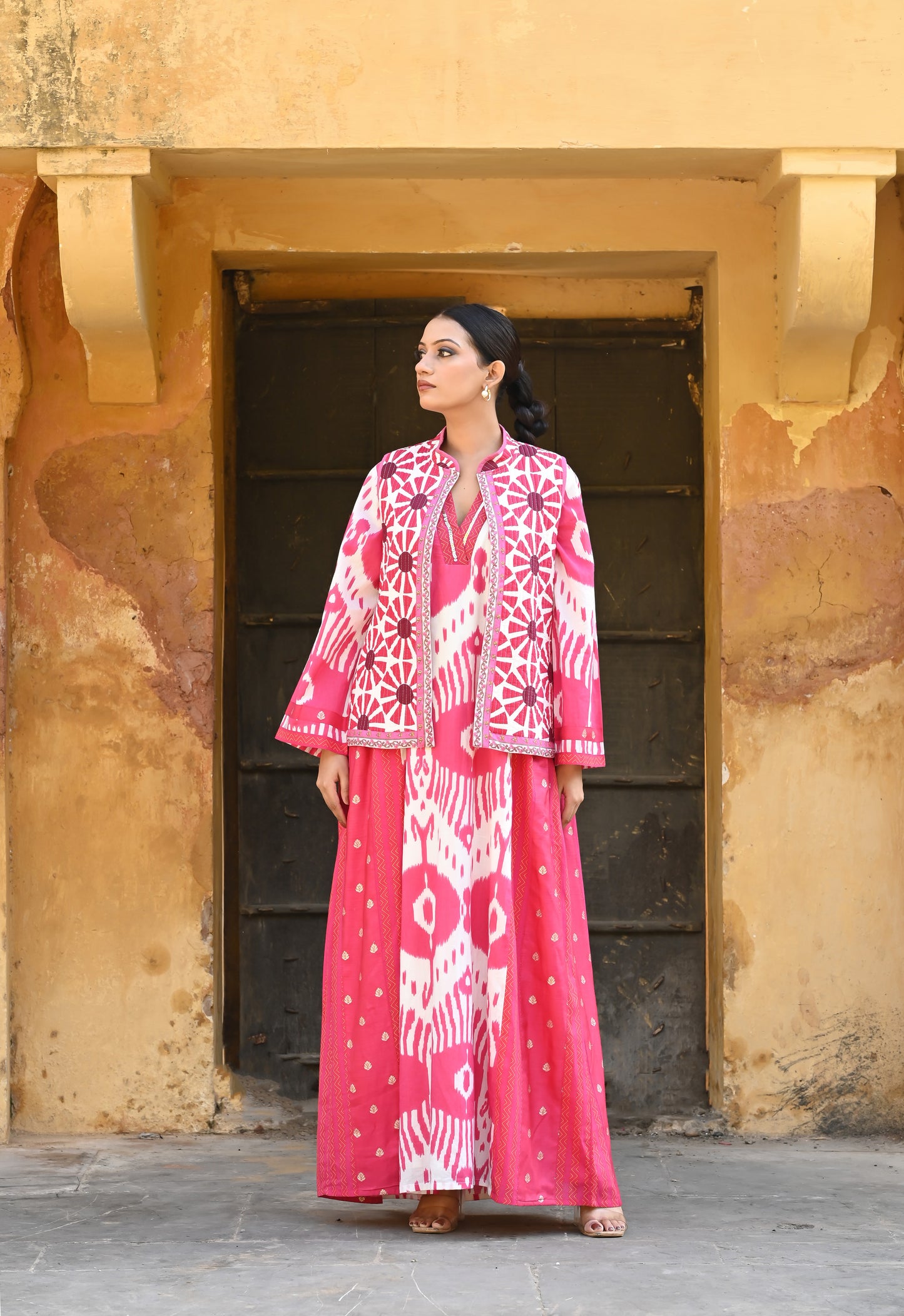 SERAYA SET FUSCHIA-same day delivery