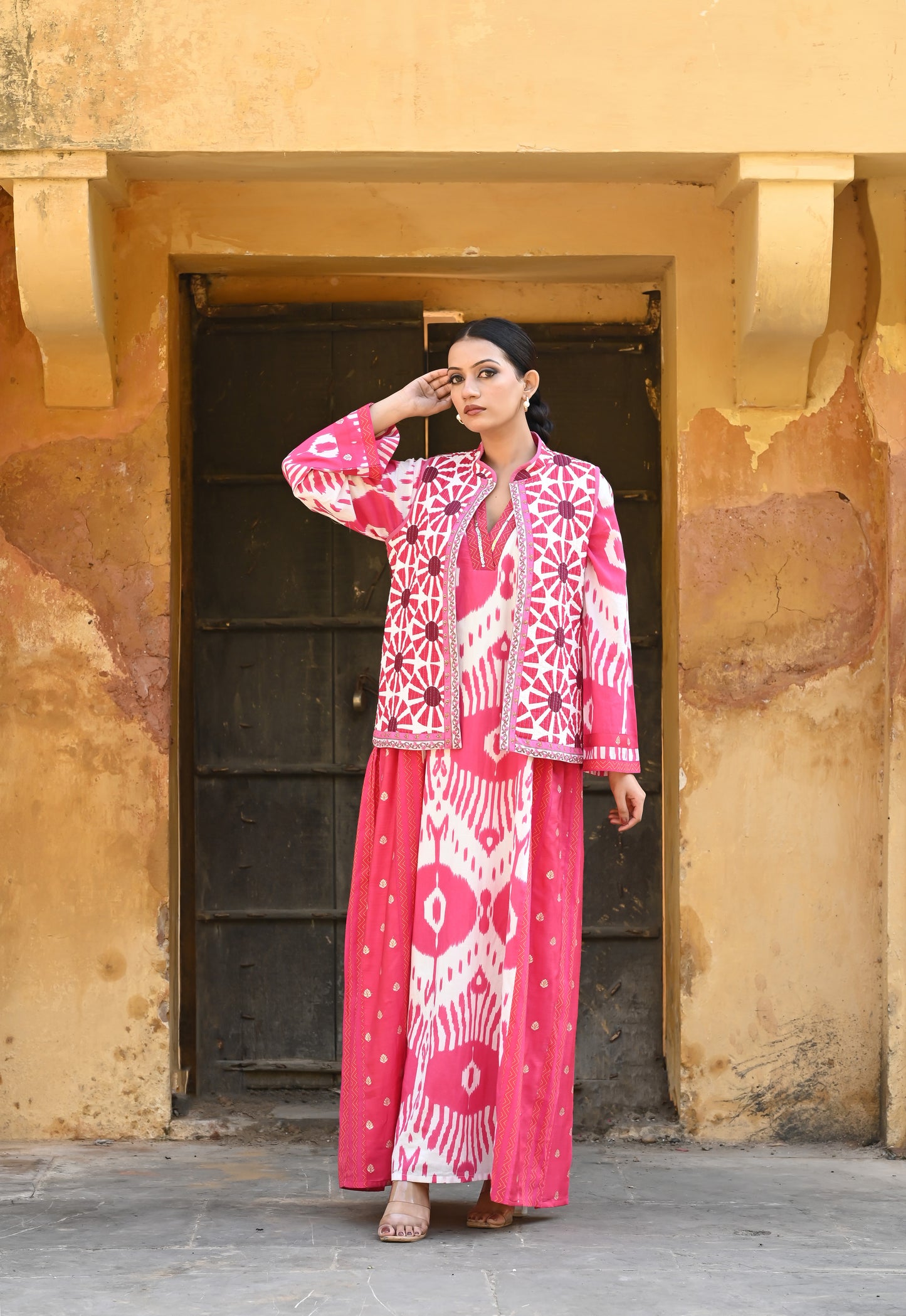 SERAYA SET FUSCHIA-same day delivery