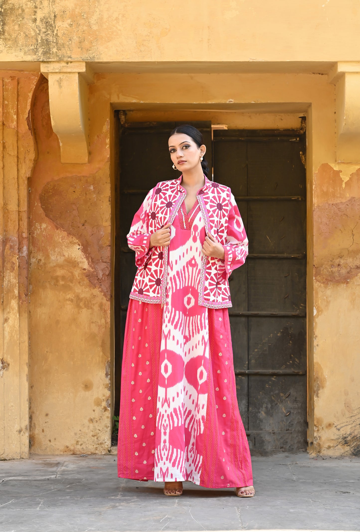 SERAYA SET FUSCHIA-same day delivery