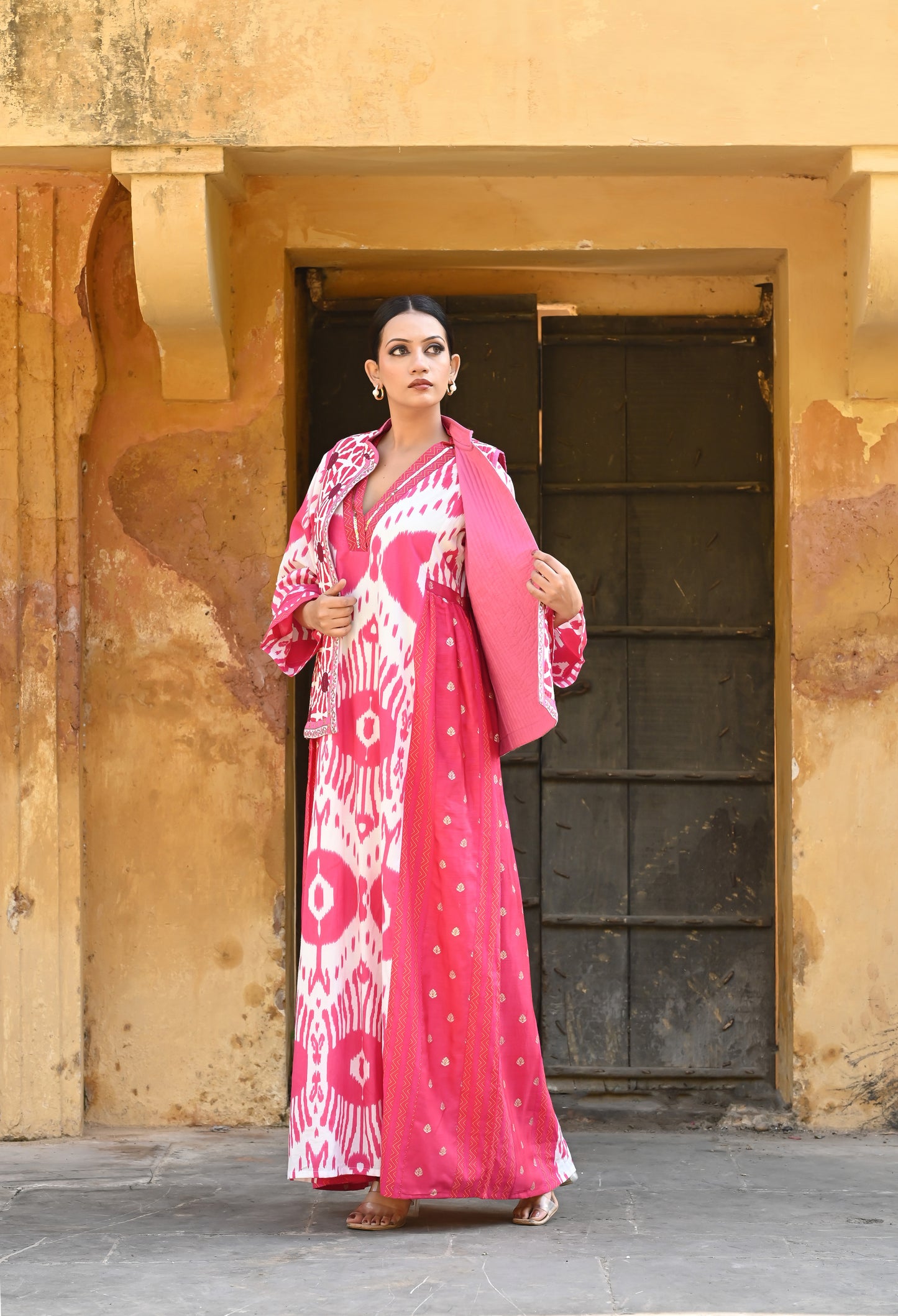 SERAYA SET FUSCHIA-same day delivery